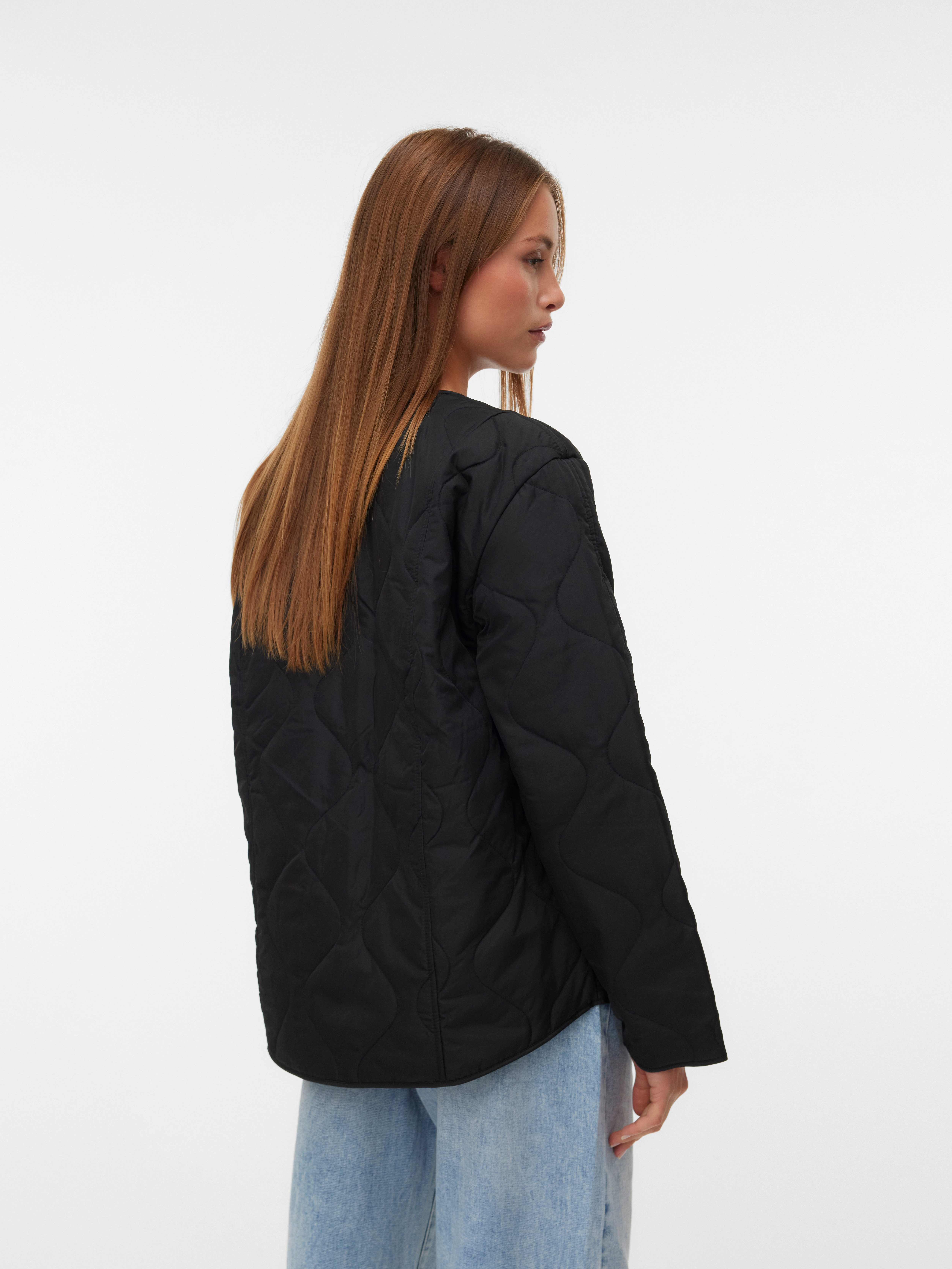 Vero Moda Gewatteerde jas VMMILLIE JACKET NOOS met doorknoopsluiting