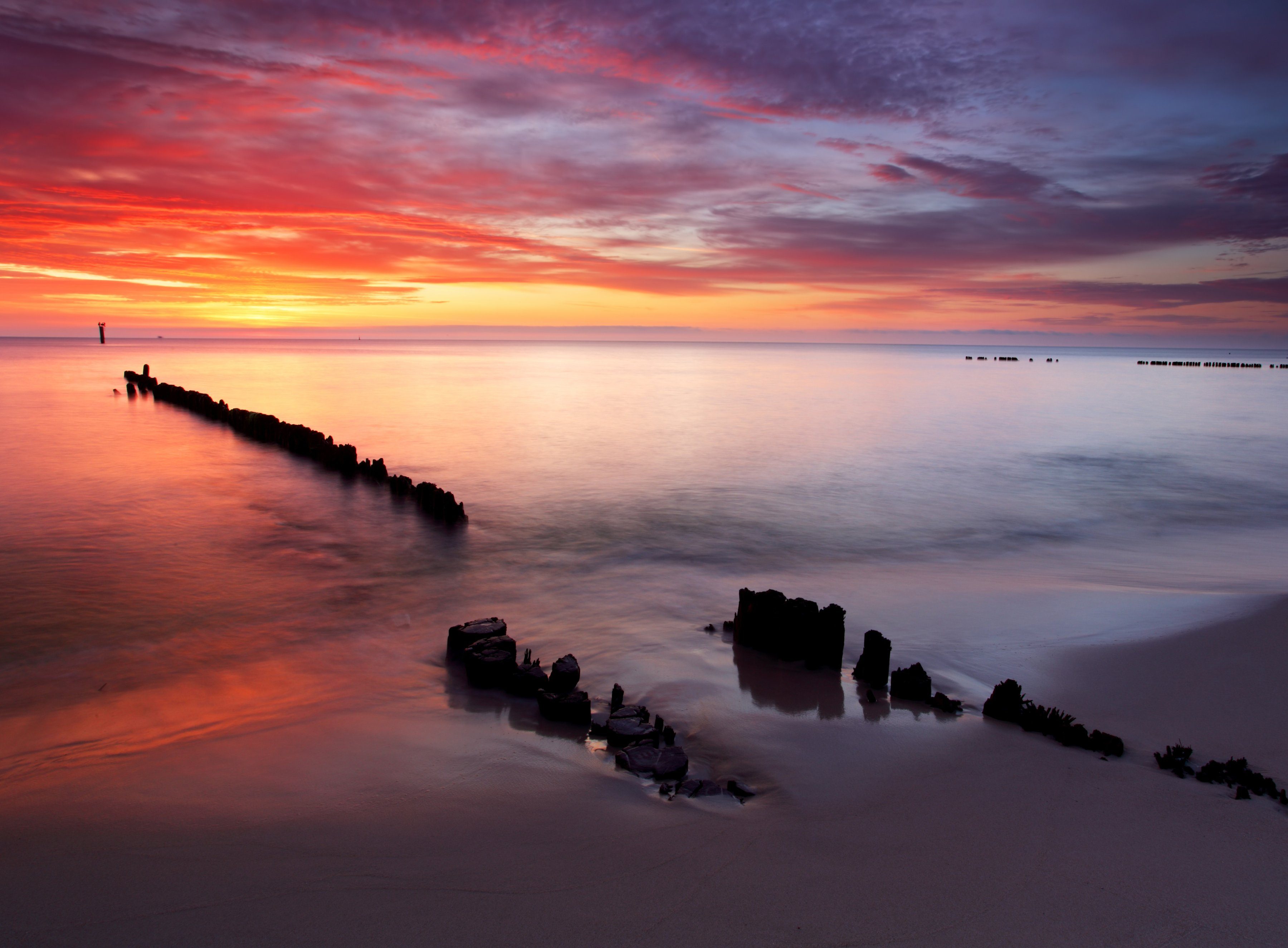 Papermoon Fotobehang Baltic Sunrise