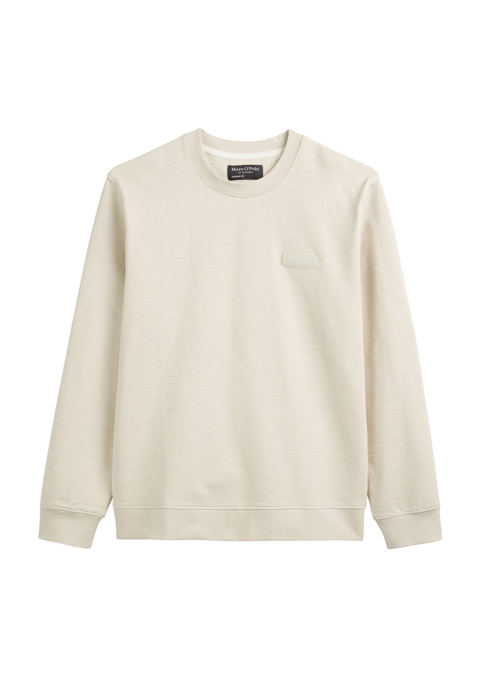Marc O'Polo Sweatshirt met licht onregelmatige slub-sweatstructuur