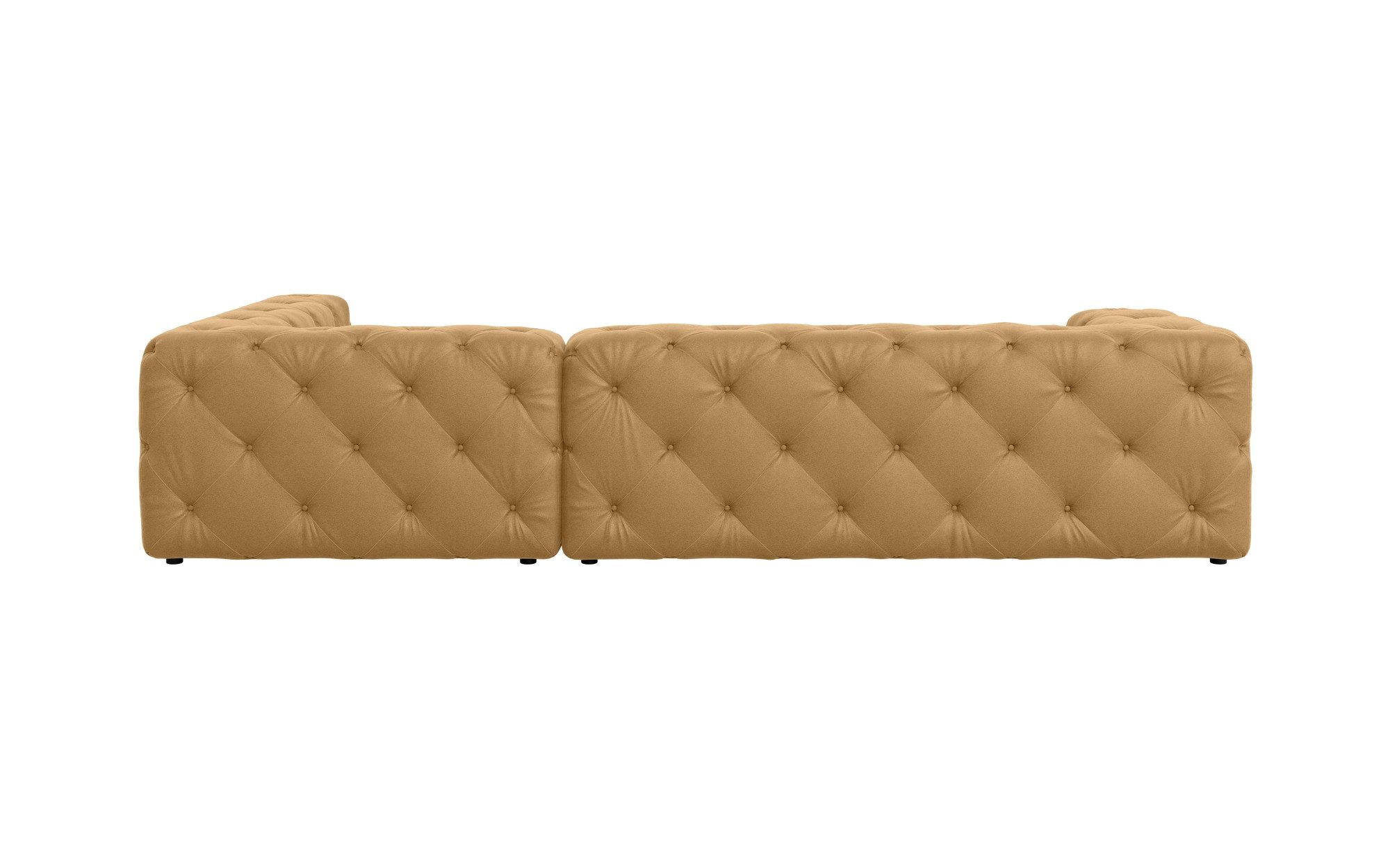Places of Style Hoekbank FOLLINA L-vorm, met klassieke Chesterfield-knoopstiksels
