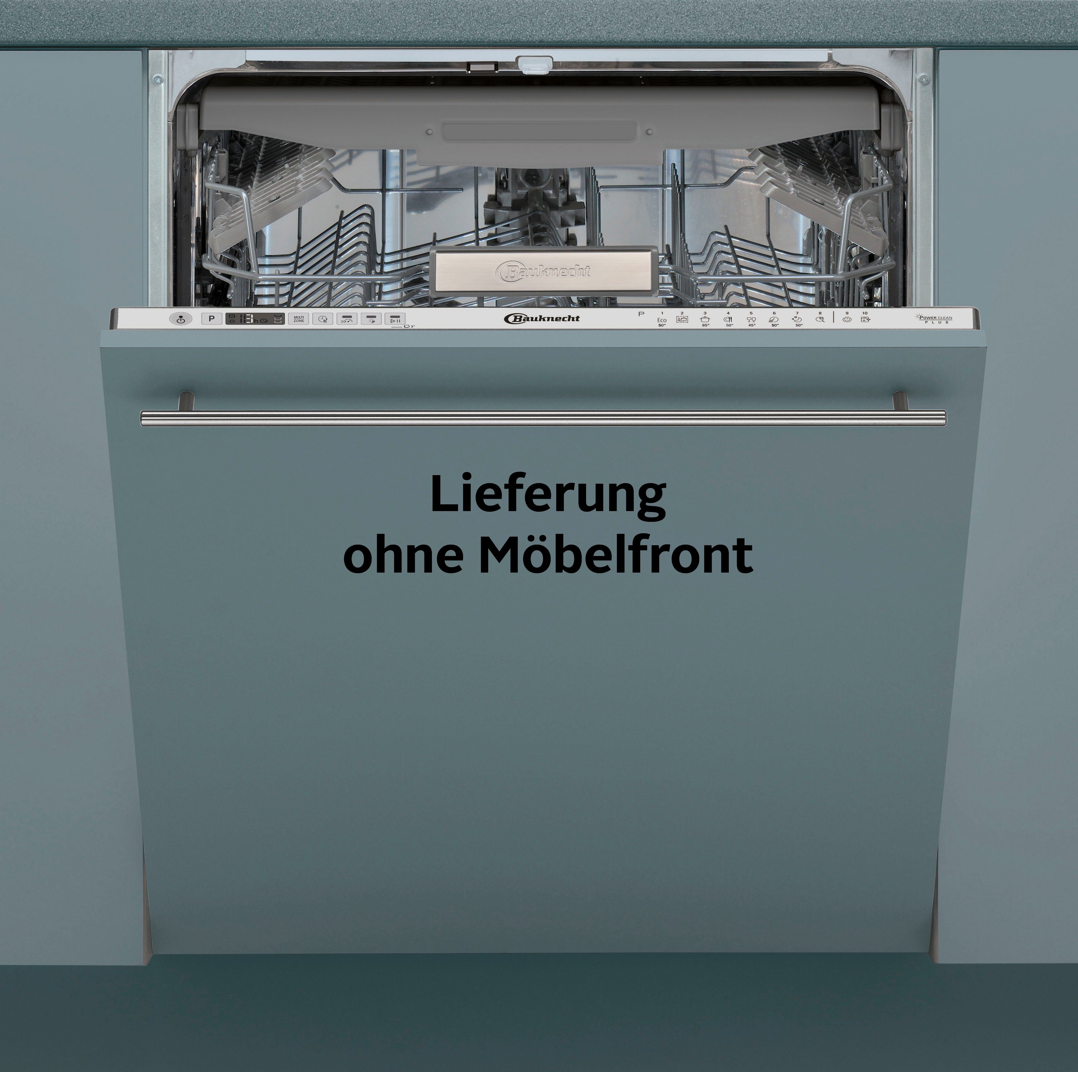 BAUKNECHT Volledig geïntegreerde vaatwasser OBIO POWERCLEAN 6330, 82 cm x 59,8 cm
