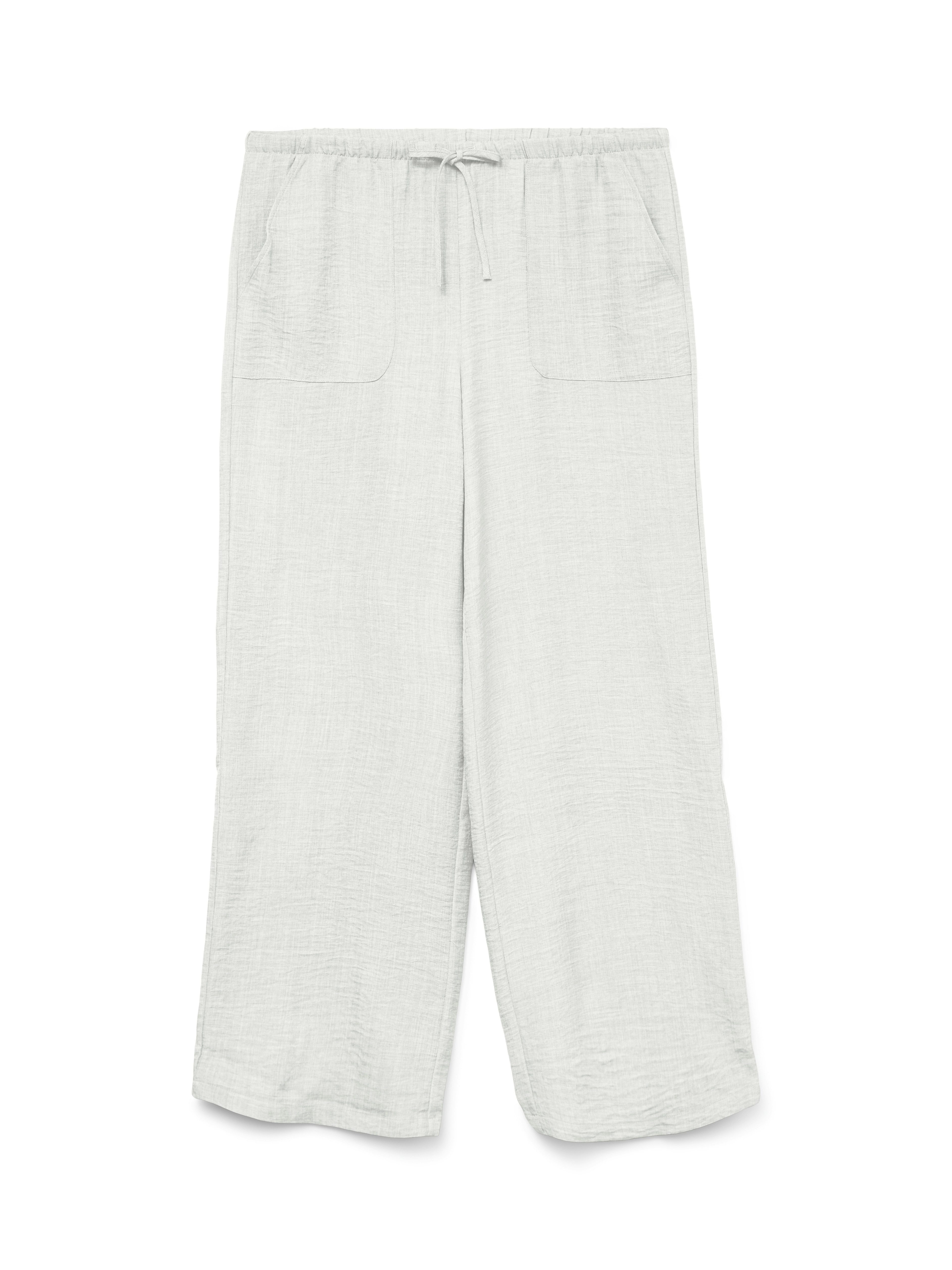 Vero Moda Comfortbroek VMMELANEY HW LOOSE PANT WVN GA NOOS