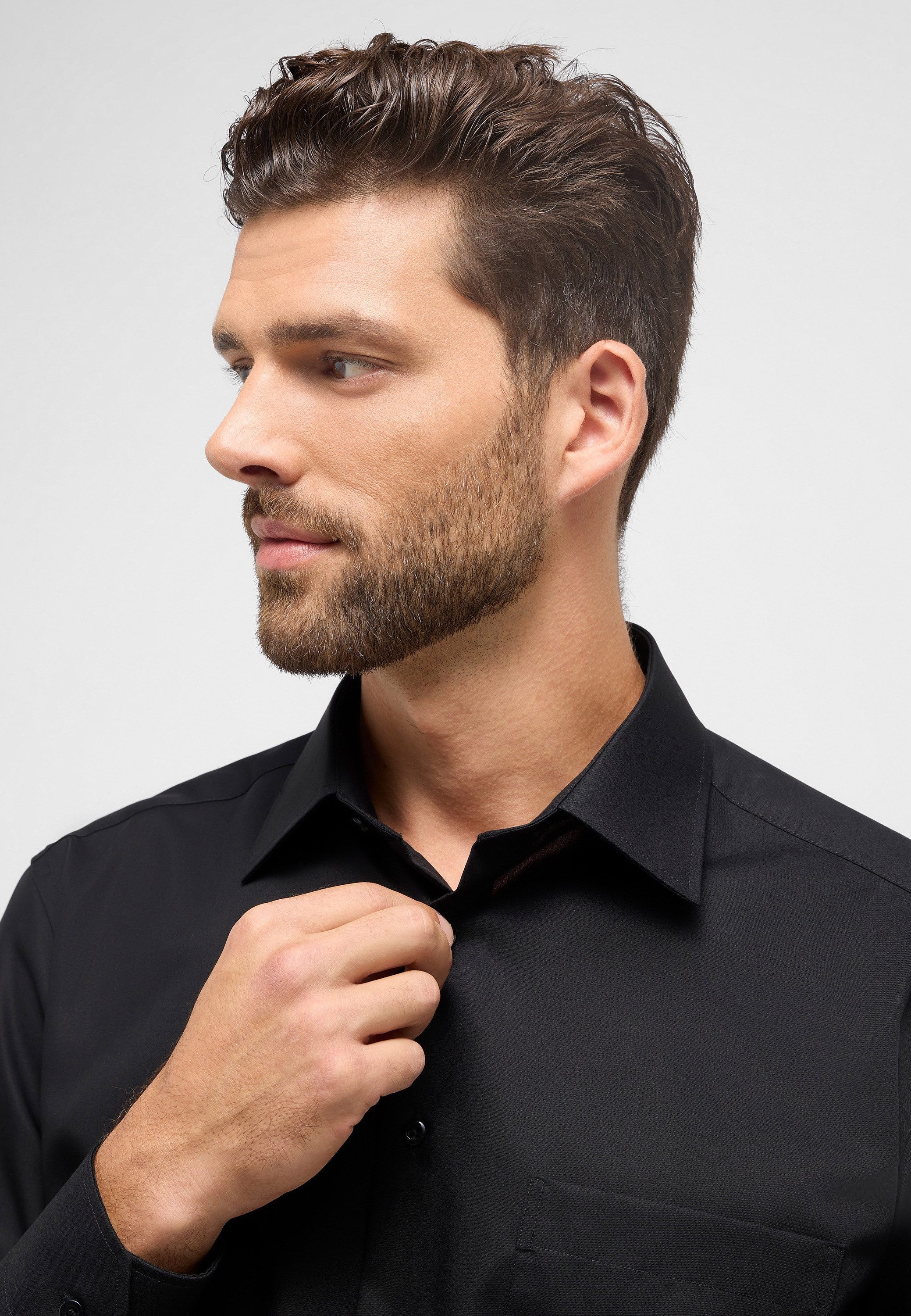 Eterna Overhemd met lange mouwen Comfort fit