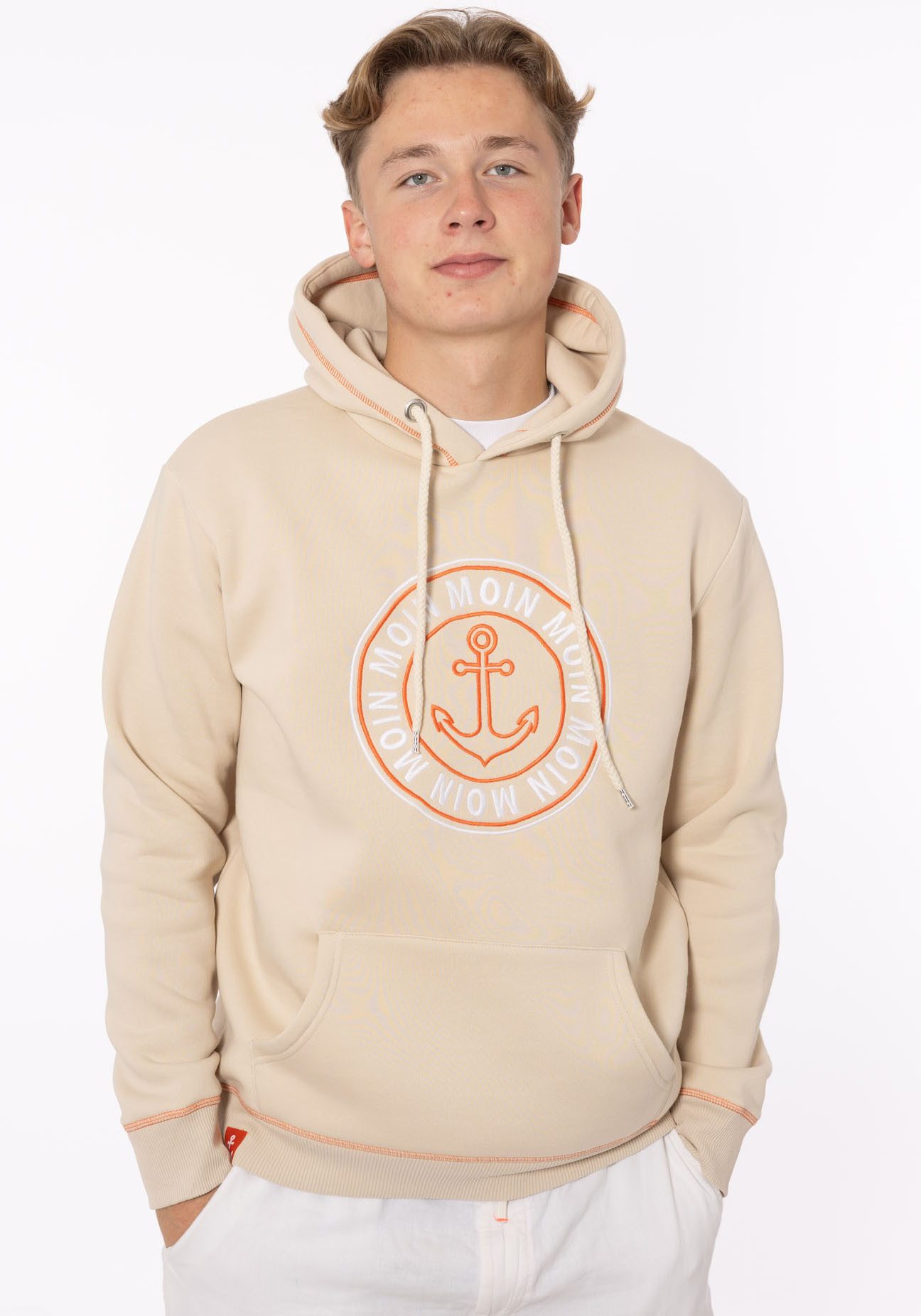 Zwillingsherz Hoodie Anker & Moin