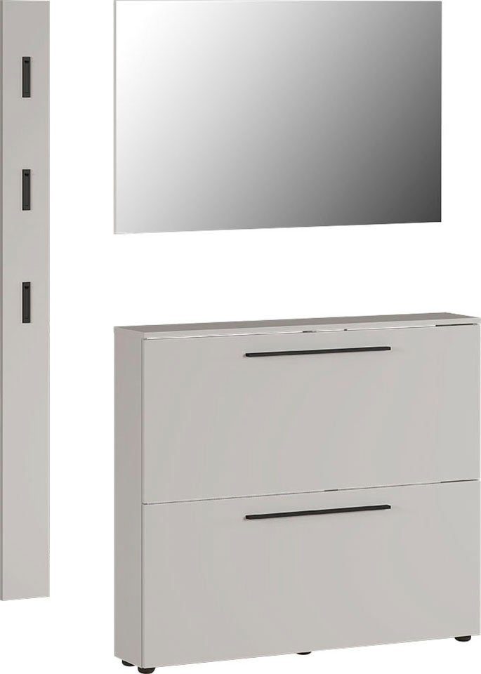 GERMANIA Halmeubelset GW-Utah (set, 3-delig) wandkapstokken beige