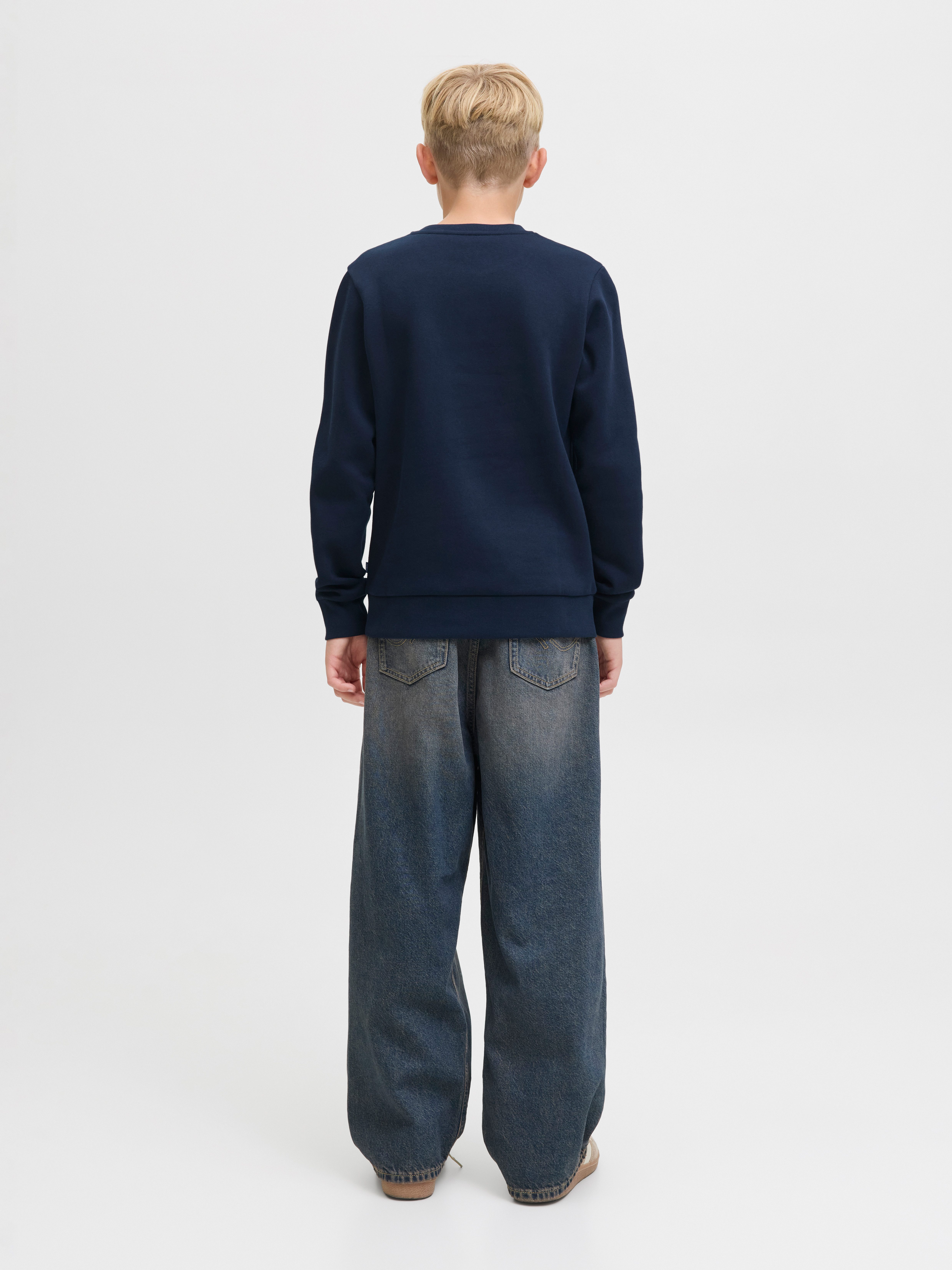 Jack & Jones Junior Sweatshirt JJELOGO SWEAT CREW 2 COL AW25 NOOS JNR