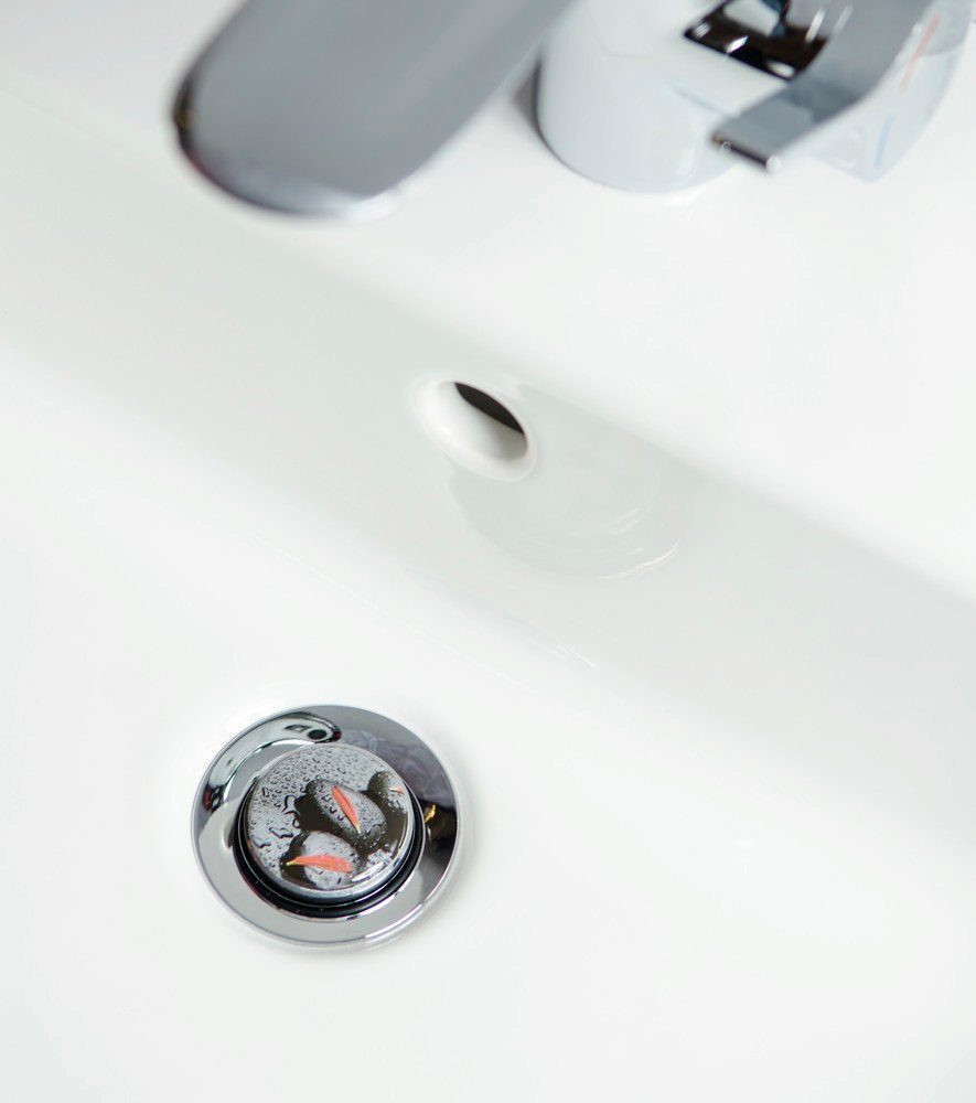 Sanilo Set badkameraccessoires Elegance bestaand uit toiletzitting, badmat en wastafelplug (complete set, 3-delig)