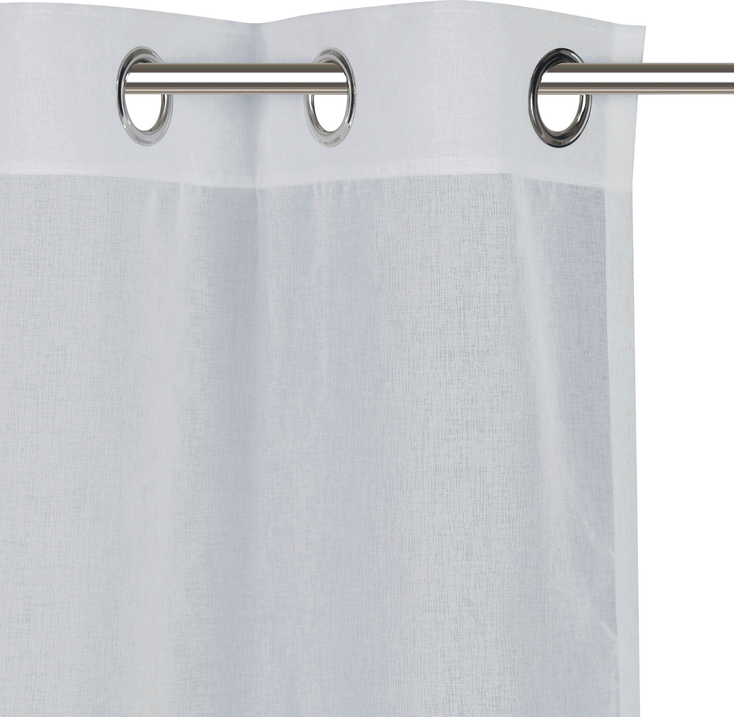 my home Gordijn DOLLY Transparant, geweven, polyester (1 stuk)