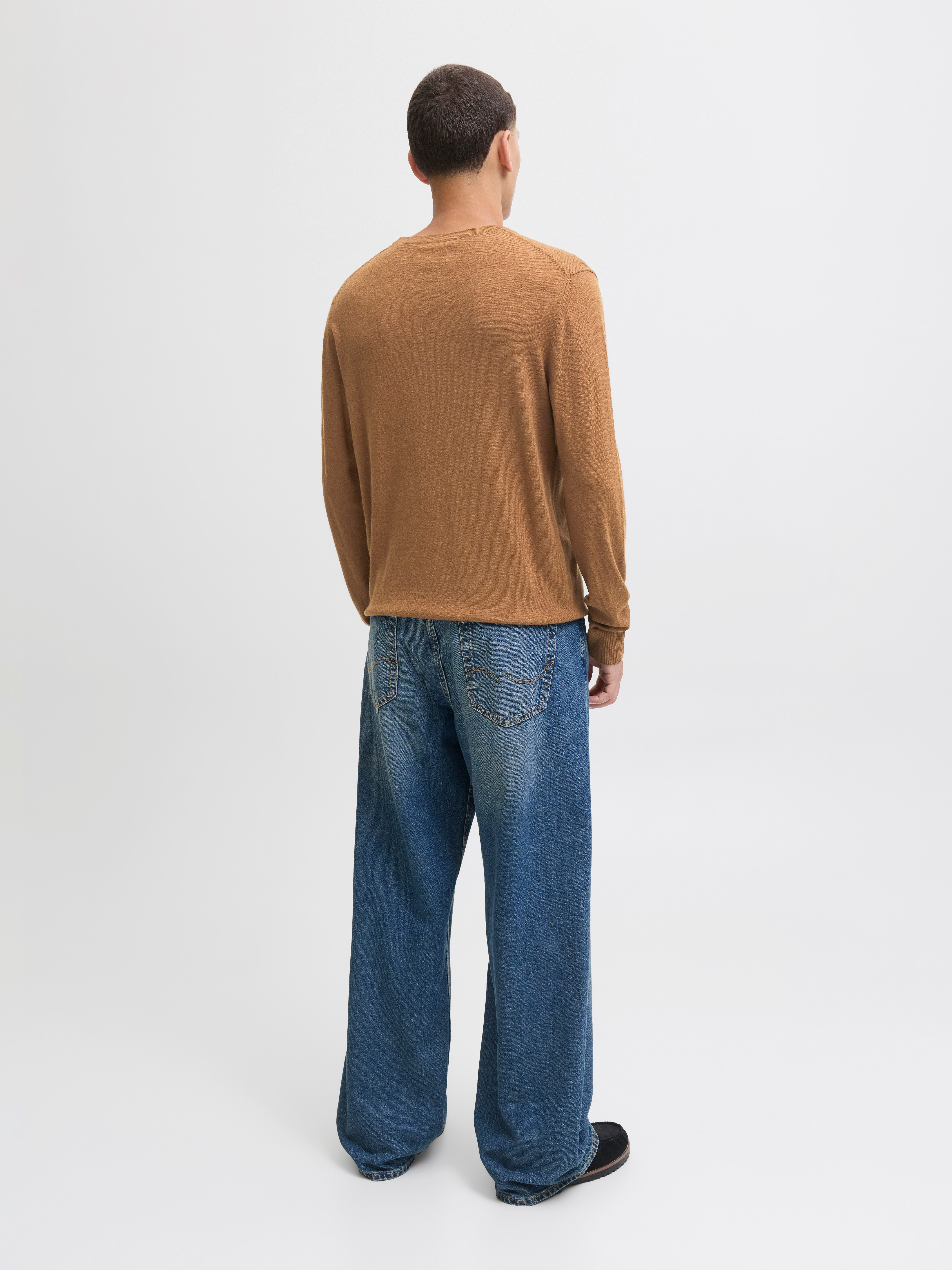 Jack & Jones Gebreide trui JJEEMIL KNIT CREW NECK NOOS