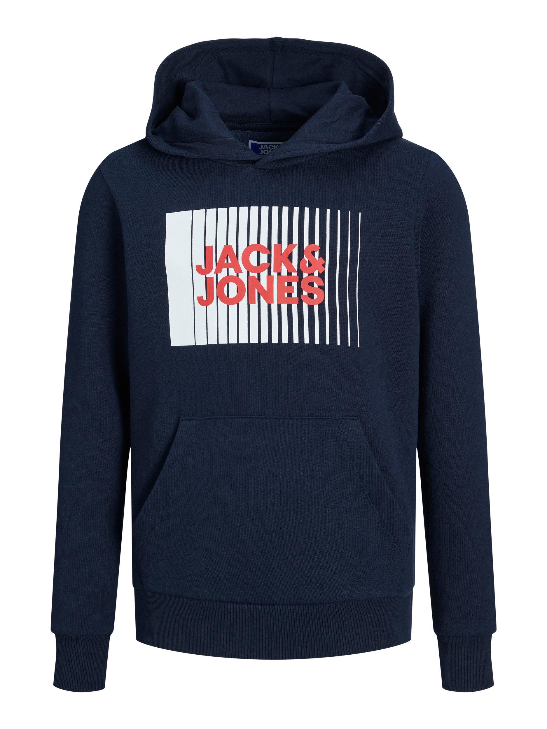Jack & Jones Junior Hoodie JJECORP LOGO SWEAT HOOD PLAY NOOS JNR