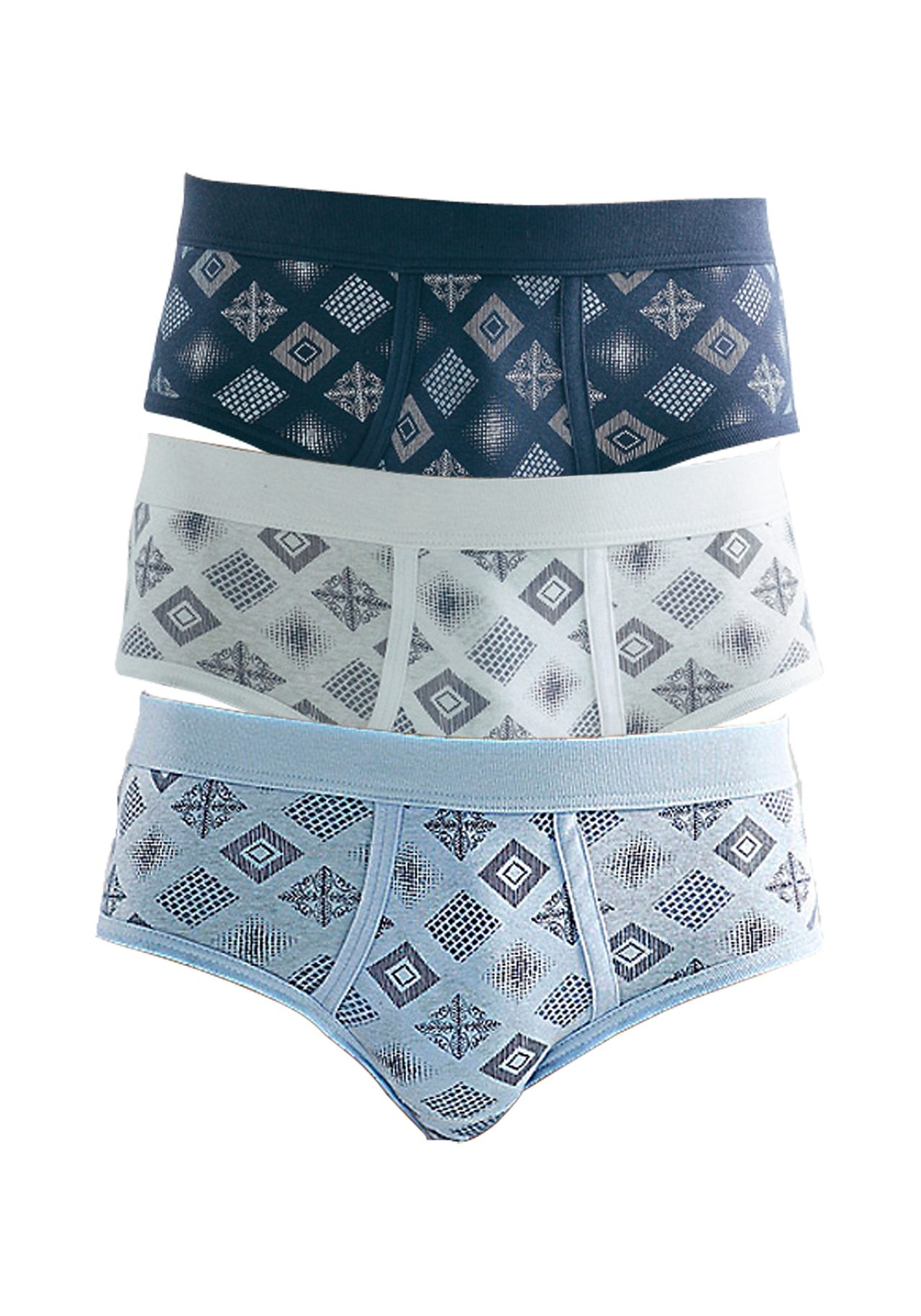 Clipper Slip mooie fijnribkwaliteit van puur katoen (set, 3 stuks)