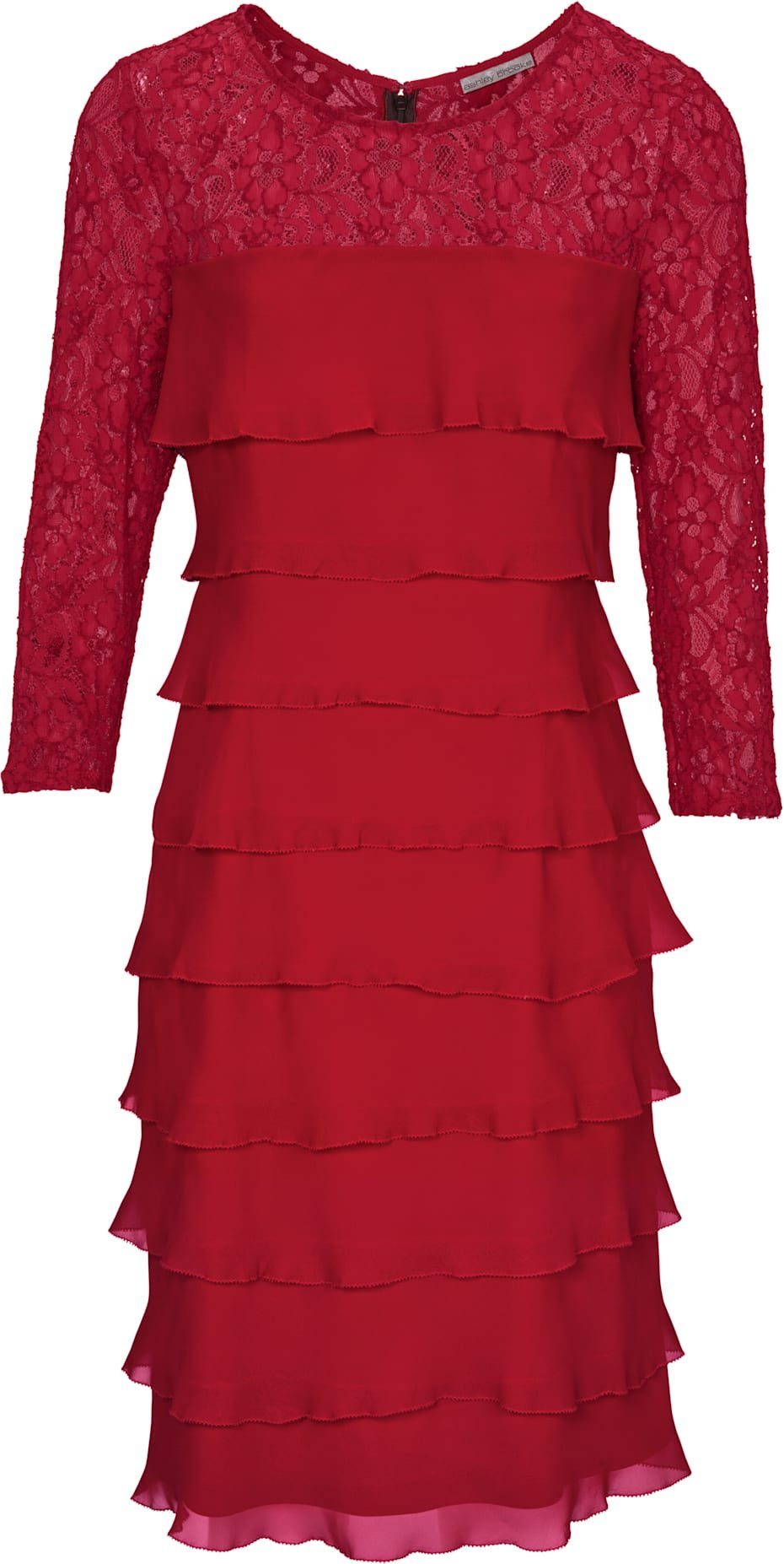 patrizia dini by heine kanten jurk rood