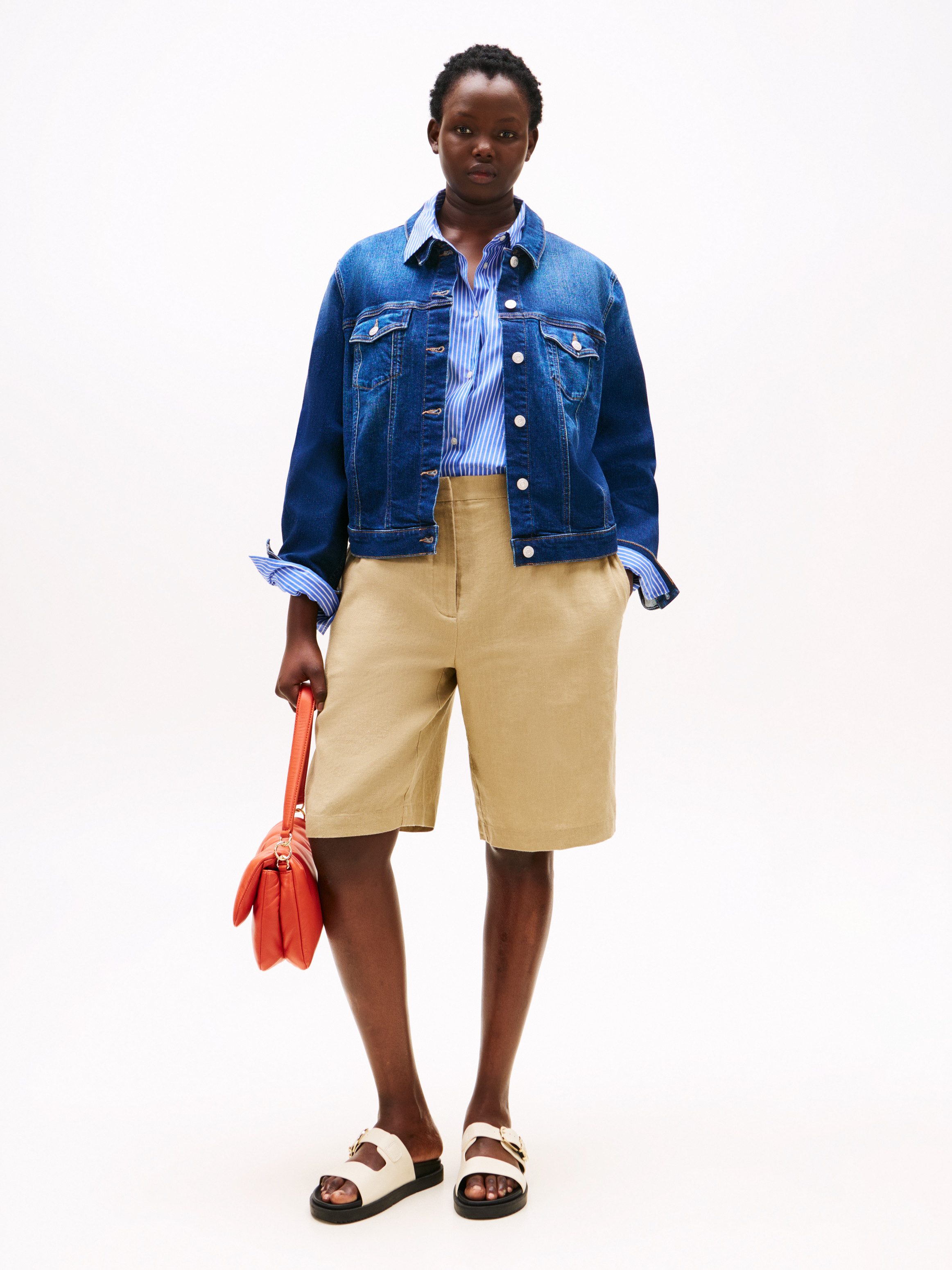 Tommy Hilfiger Curve Jeansjack CRV DNM NEW DOREEN SLIM JACKET