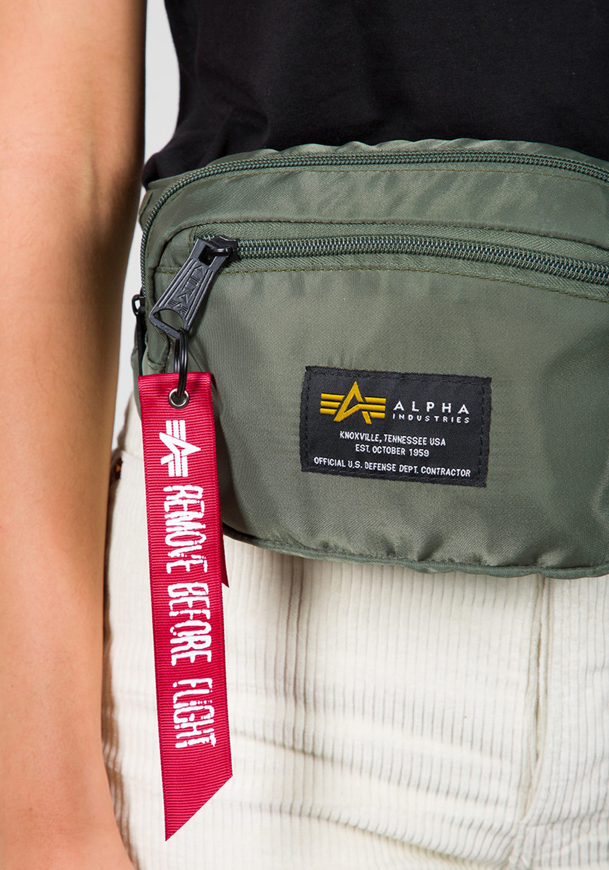 Alpha Industries Heuptasje Alpha Industries Accessoires - Bags Crew Waist Bag