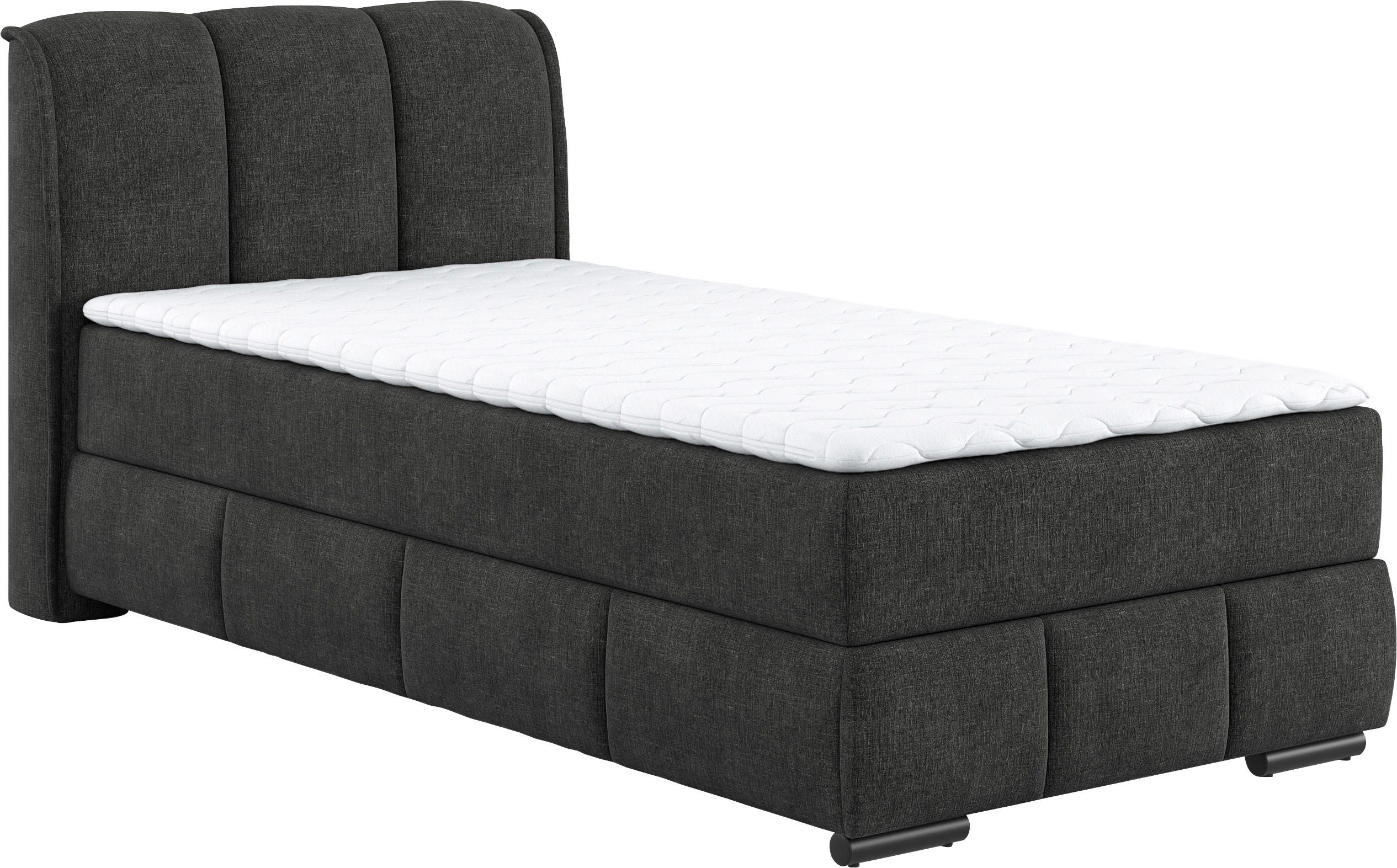 Mr. Couch Boxspring Bethany met bedkist, incl. matras Topmatras en sierkussen, in verschillende hardheden beschikbaar