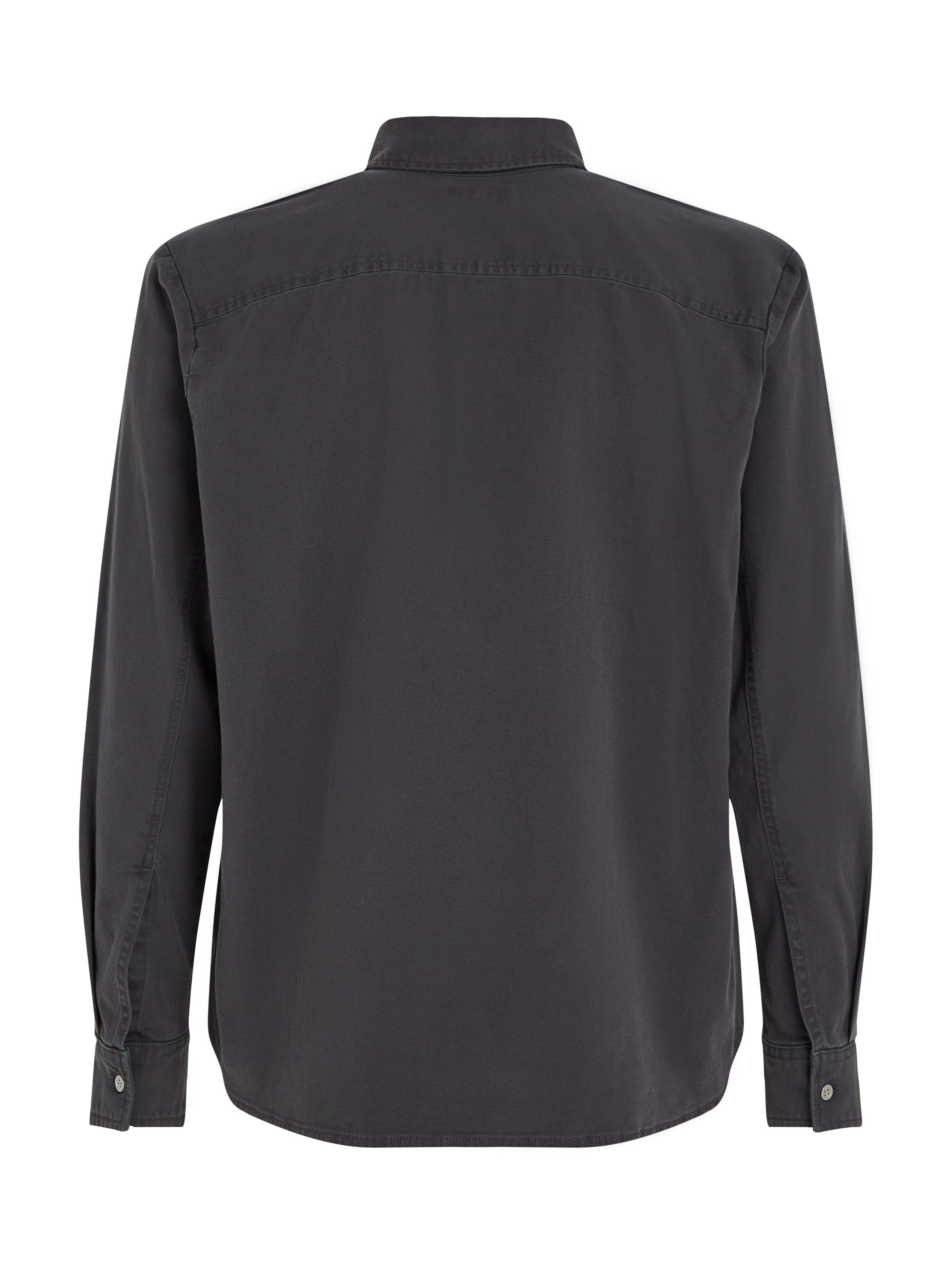 Calvin Klein Overhemd met lange mouwen GARMENT DYE SHIRT met geborduurd logo