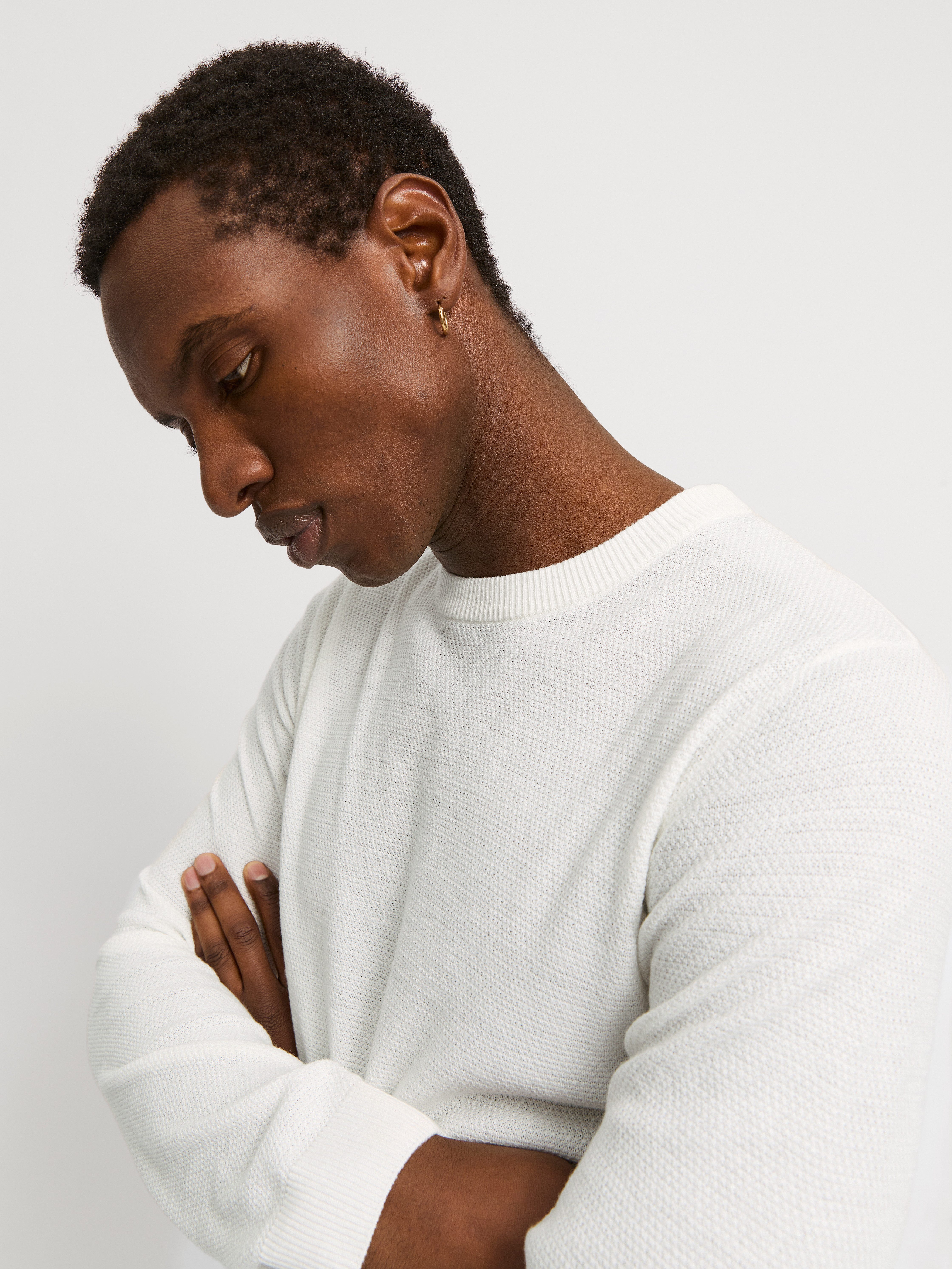 Jack & Jones Gebreide trui JJBRADY KNIT CREW NECK