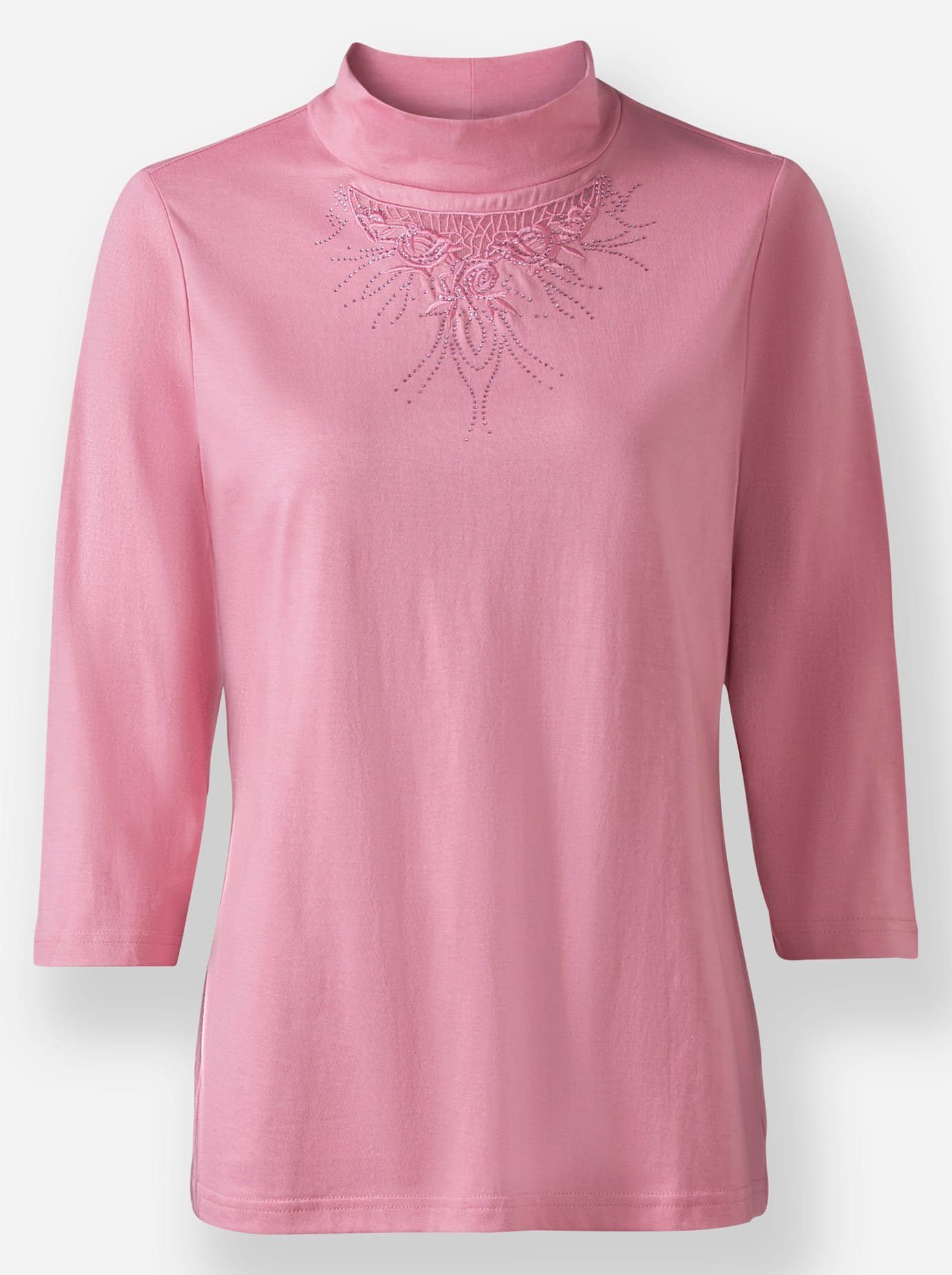 Lady Shirt met 3/4-mouwen Shirt (1-delig)