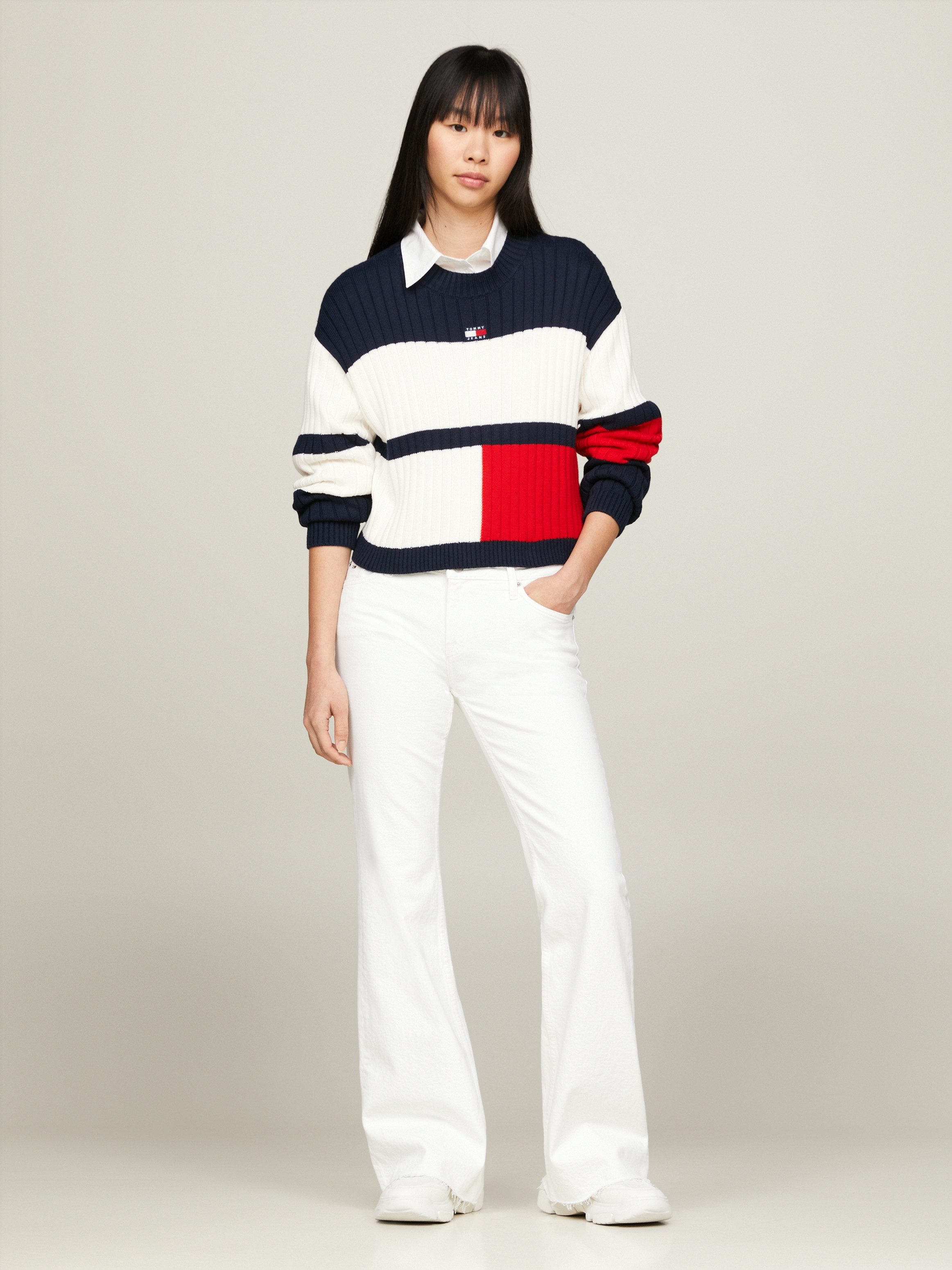 TOMMY JEANS Comfortabele jeans Sophie Low Wais Flare Wide
