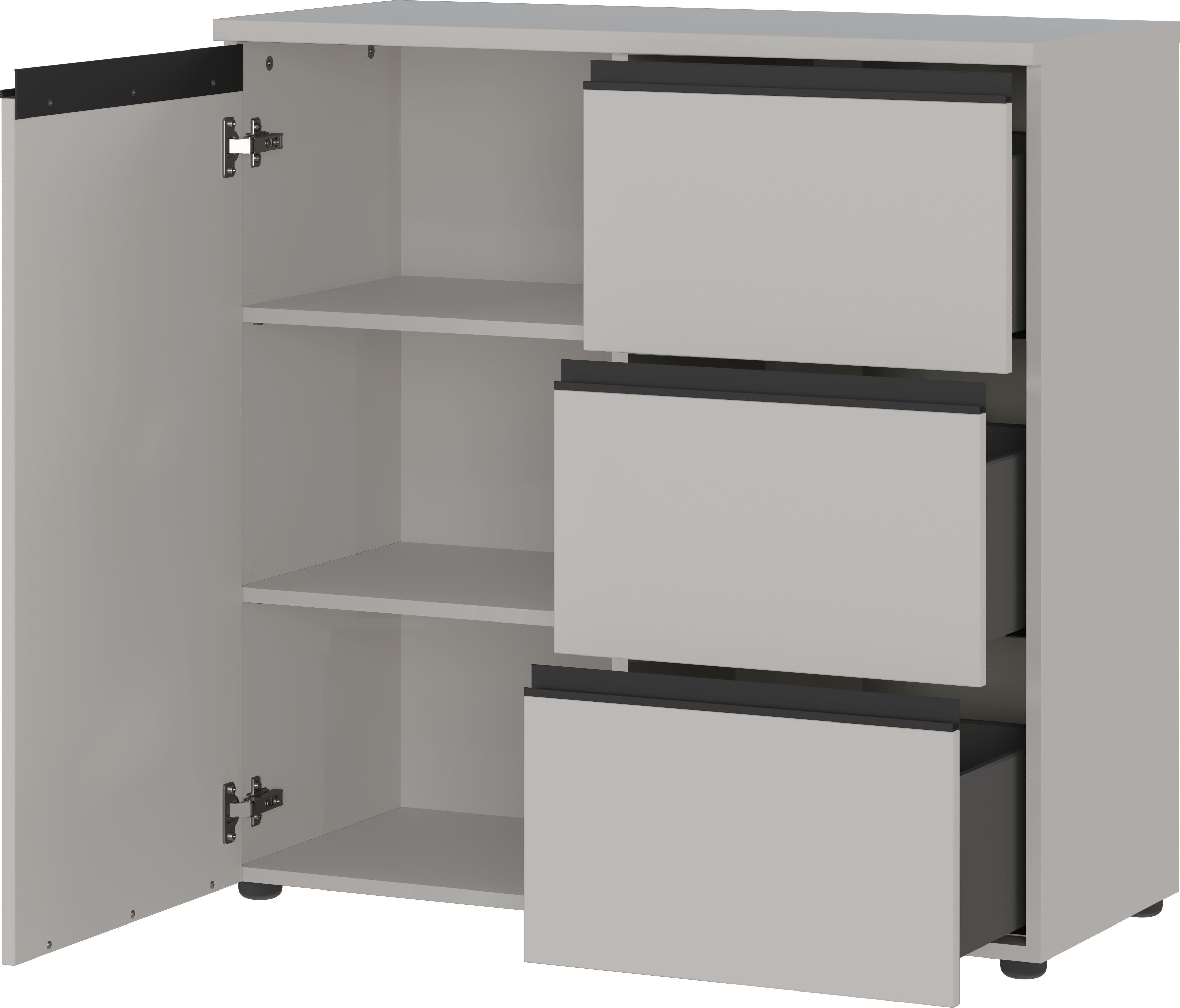 GERMANIA Kast Lemont Kast met 3 laden en 1 deur