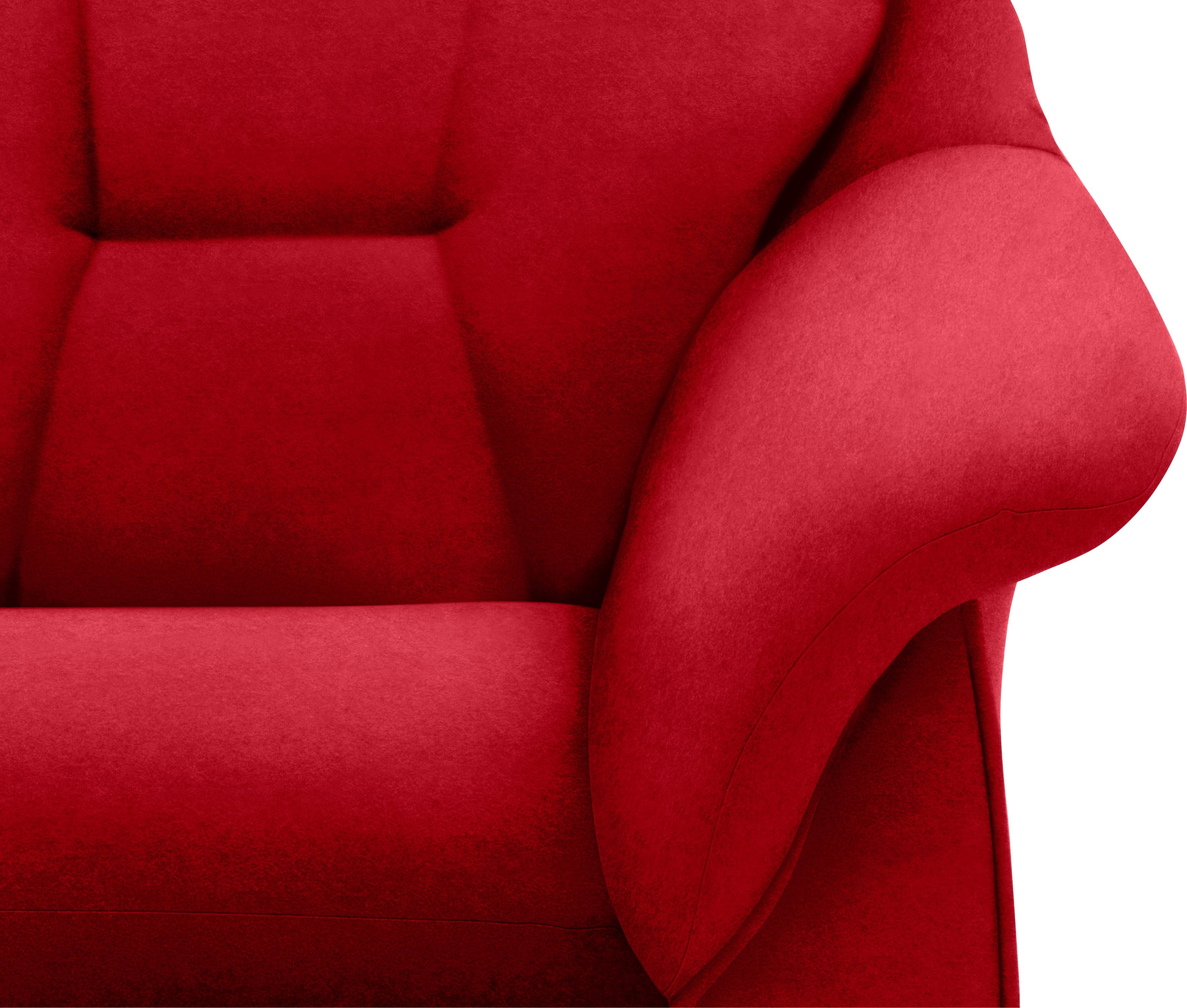 DOMO collection Fauteuil Faenza voor kleine ruimtes, tijdloos en elegant, compacte afmetingen