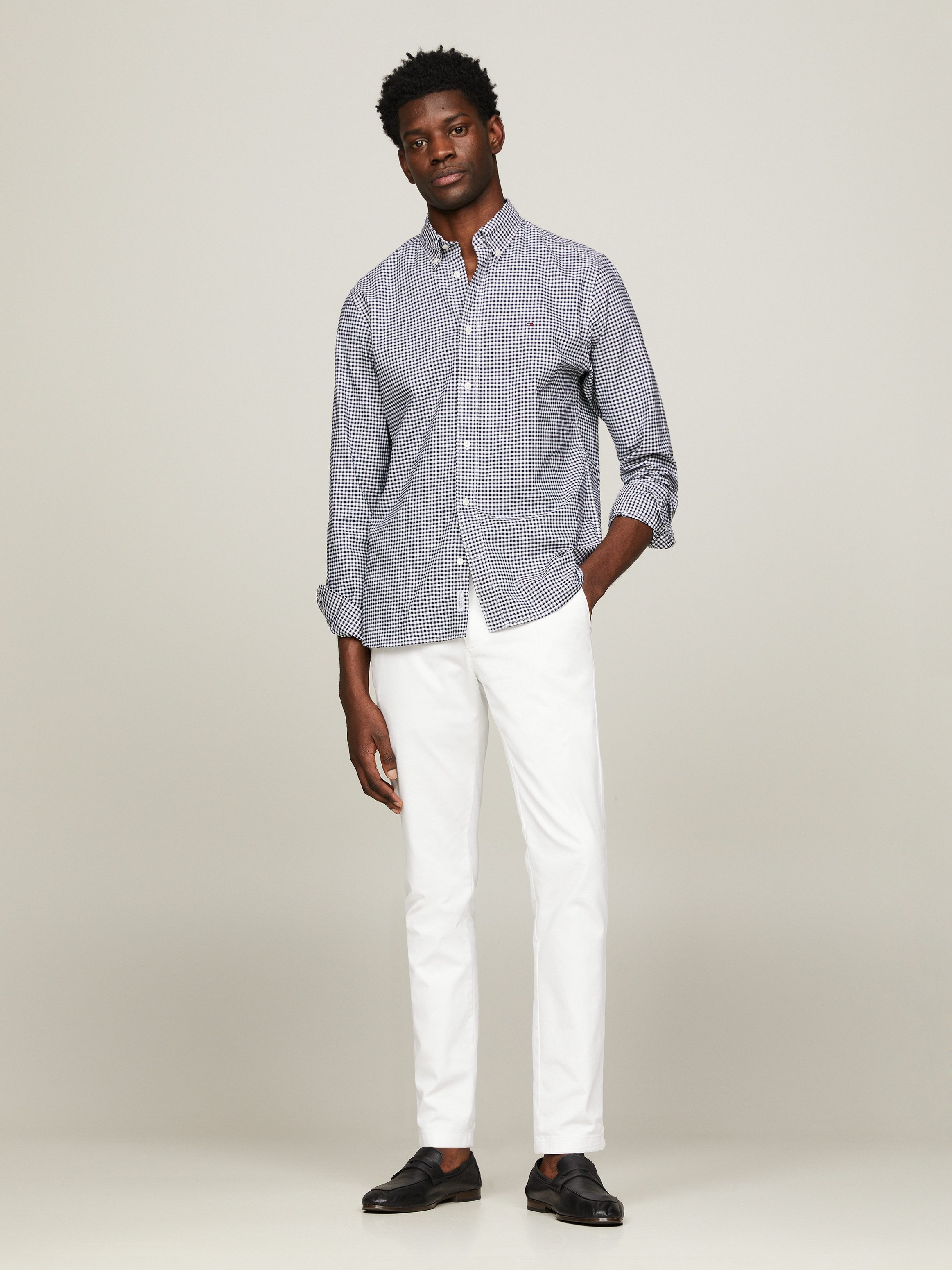 Tommy Hilfiger Overhemd met lange mouwen 1985 OXFORD GINGHAM RF SHIRT