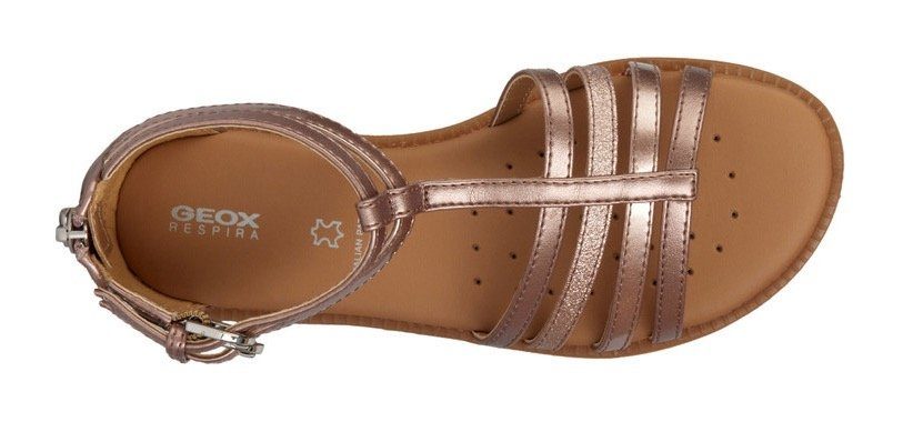 Geox Sandalen J SANDAL KARLY GIRL , zomerschoen, bandjesandaal, sandaal, met gespsluiting