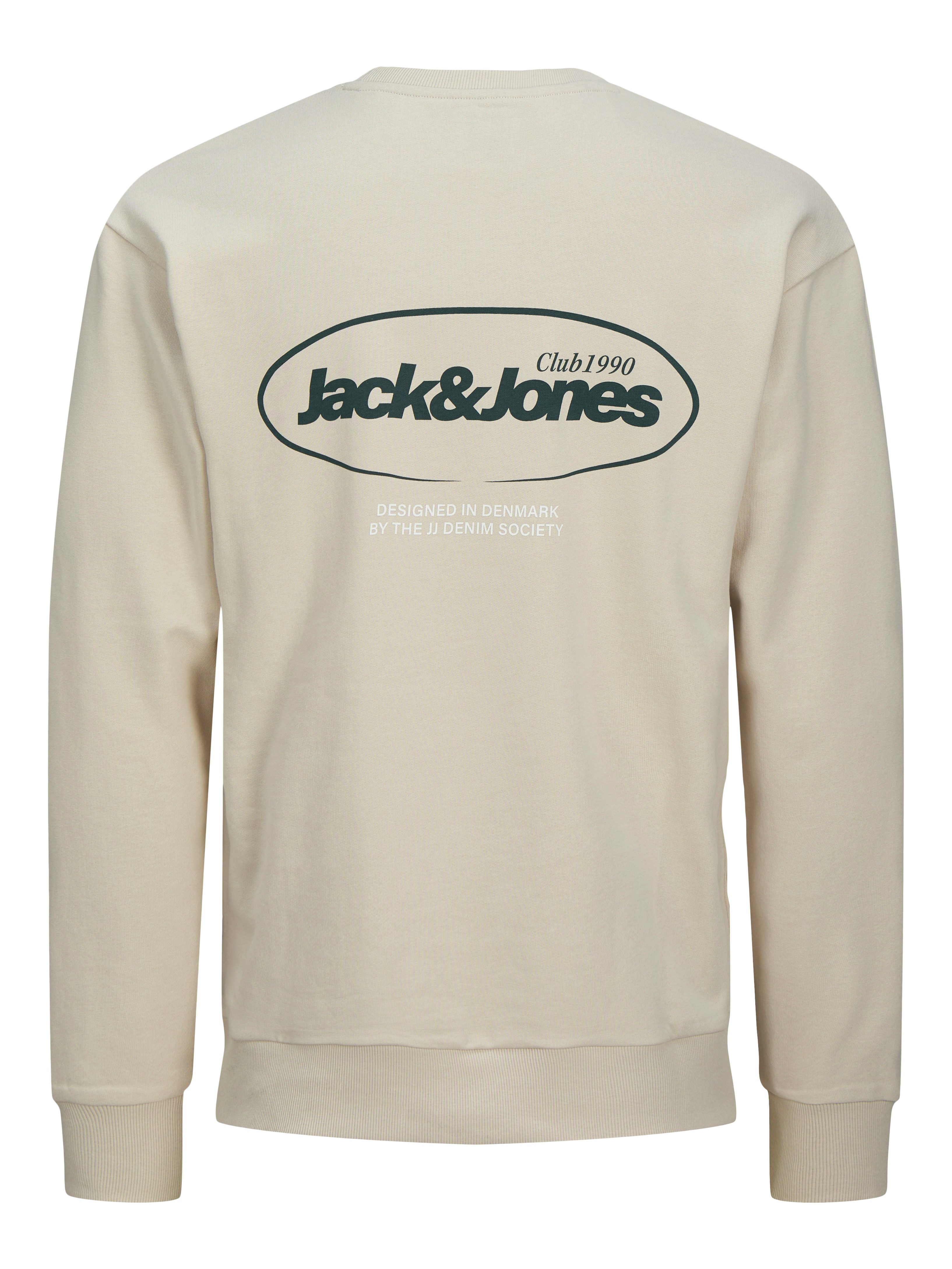 Jack & Jones Sweatshirt JJEBRADLEY GRAPHIC SWEAT CREW NOOS