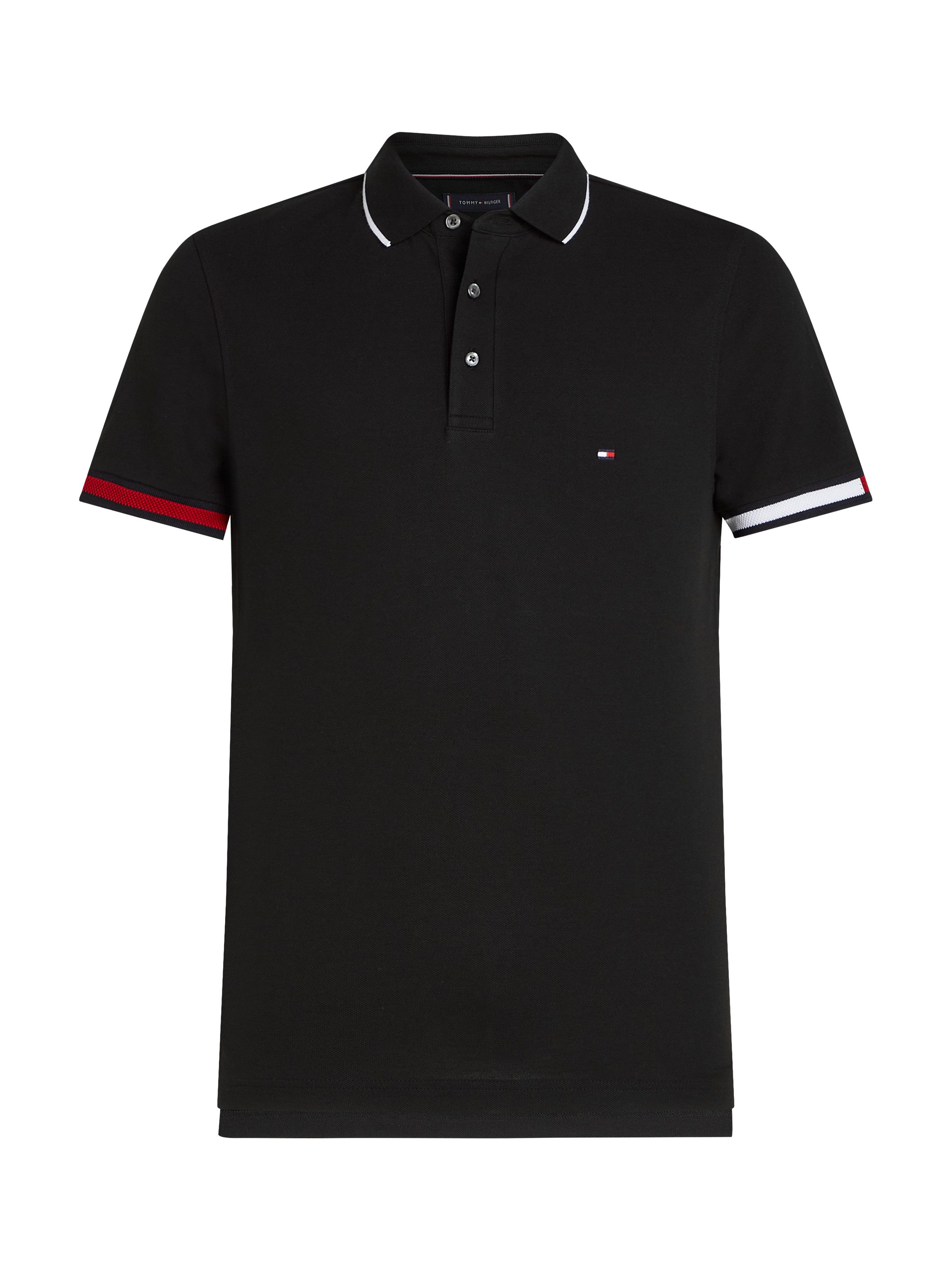 Tommy Hilfiger Poloshirt FLAG CUFF SLIM FIT POLO