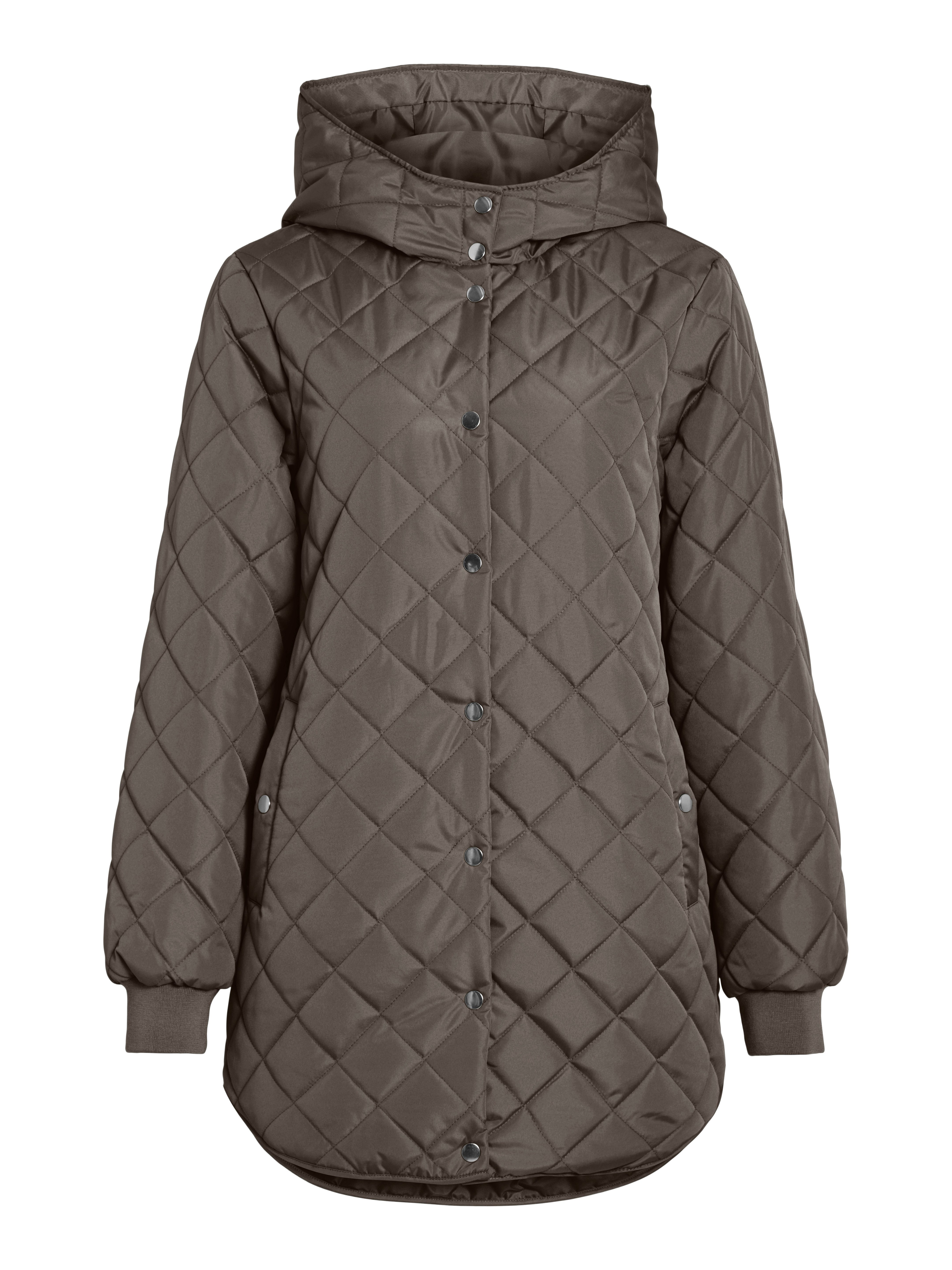 Vila Gewatteerde jas VITATE L/S HOODED JACKET - NOOS
