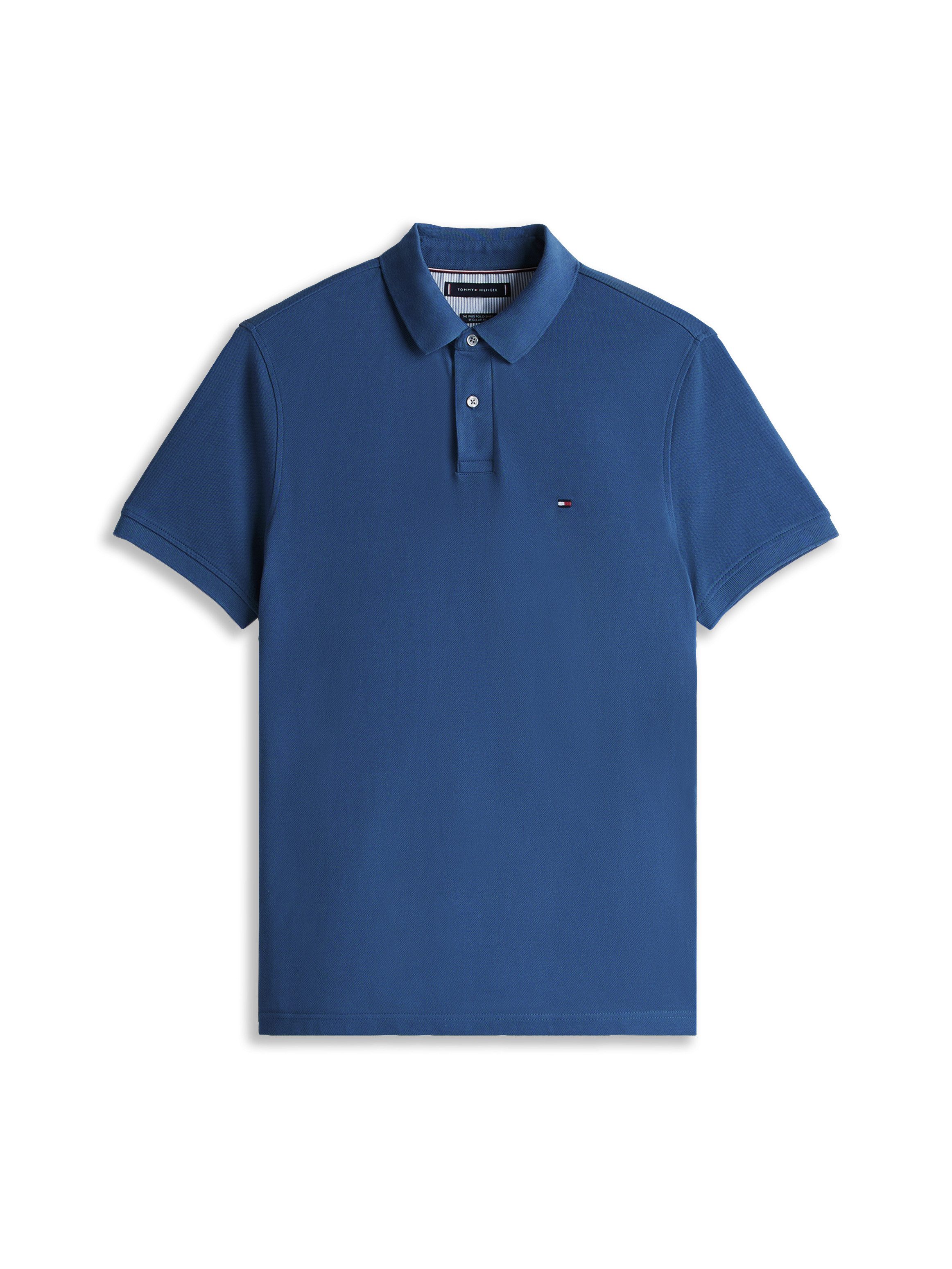Tommy Hilfiger Poloshirt 1985 REGULAR POLO met contraststrepen en knoopsluiting