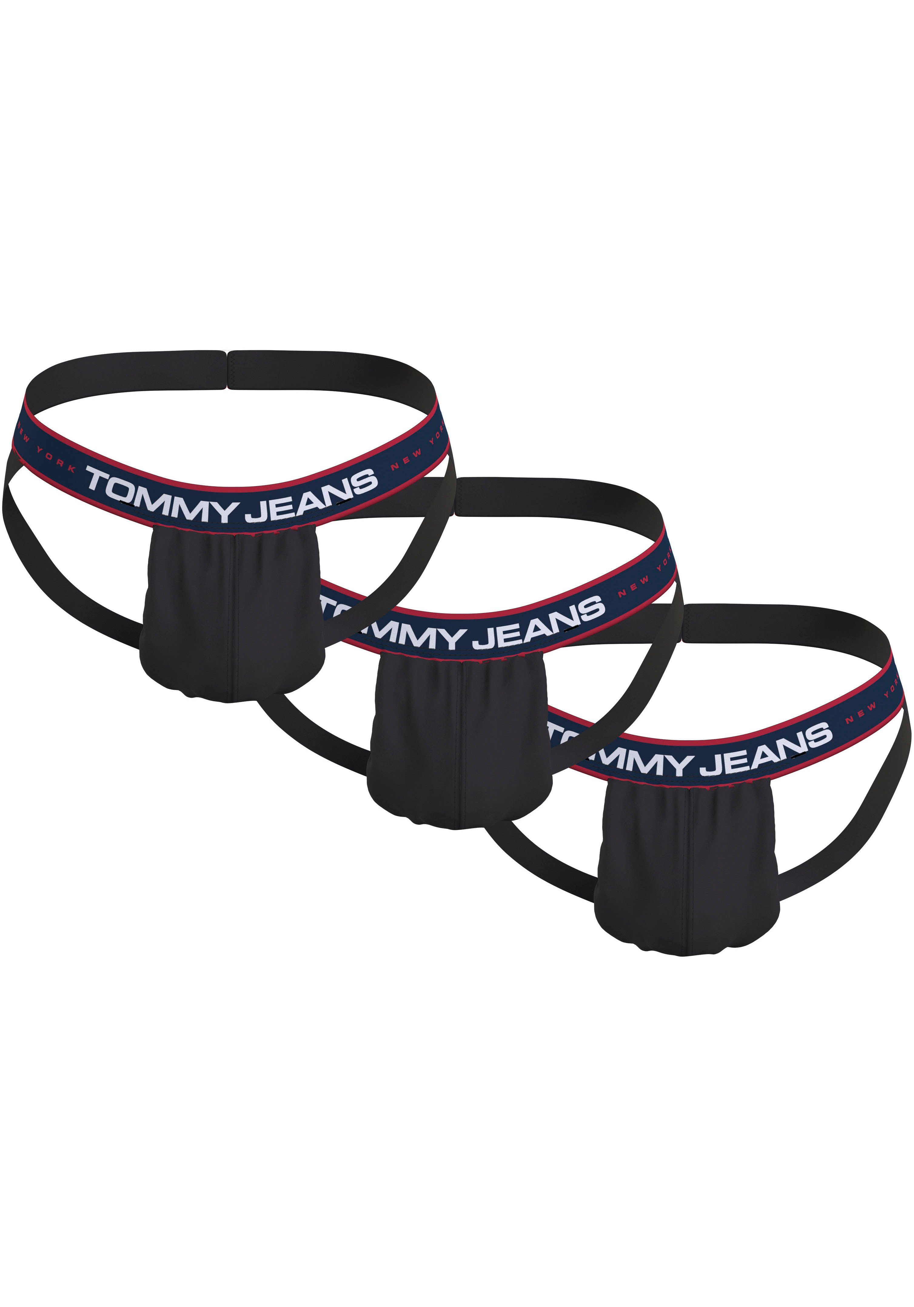 Tommy Hilfiger Underwear String 3P JOCKSTRAP met tommy jeans logo patroon (Set van 3)