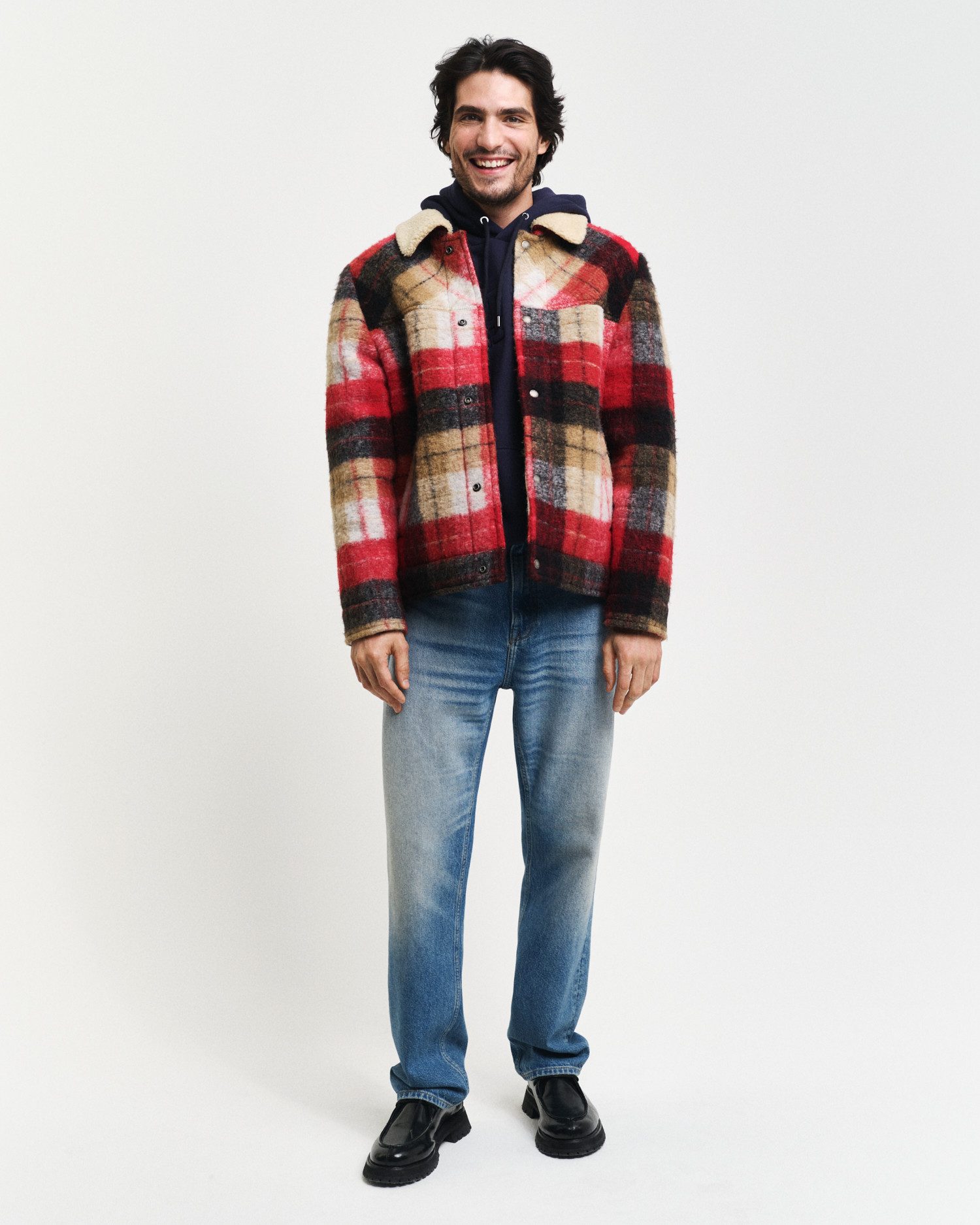 Gant Hoodie EMBOSSED SWEAT HOODIE
