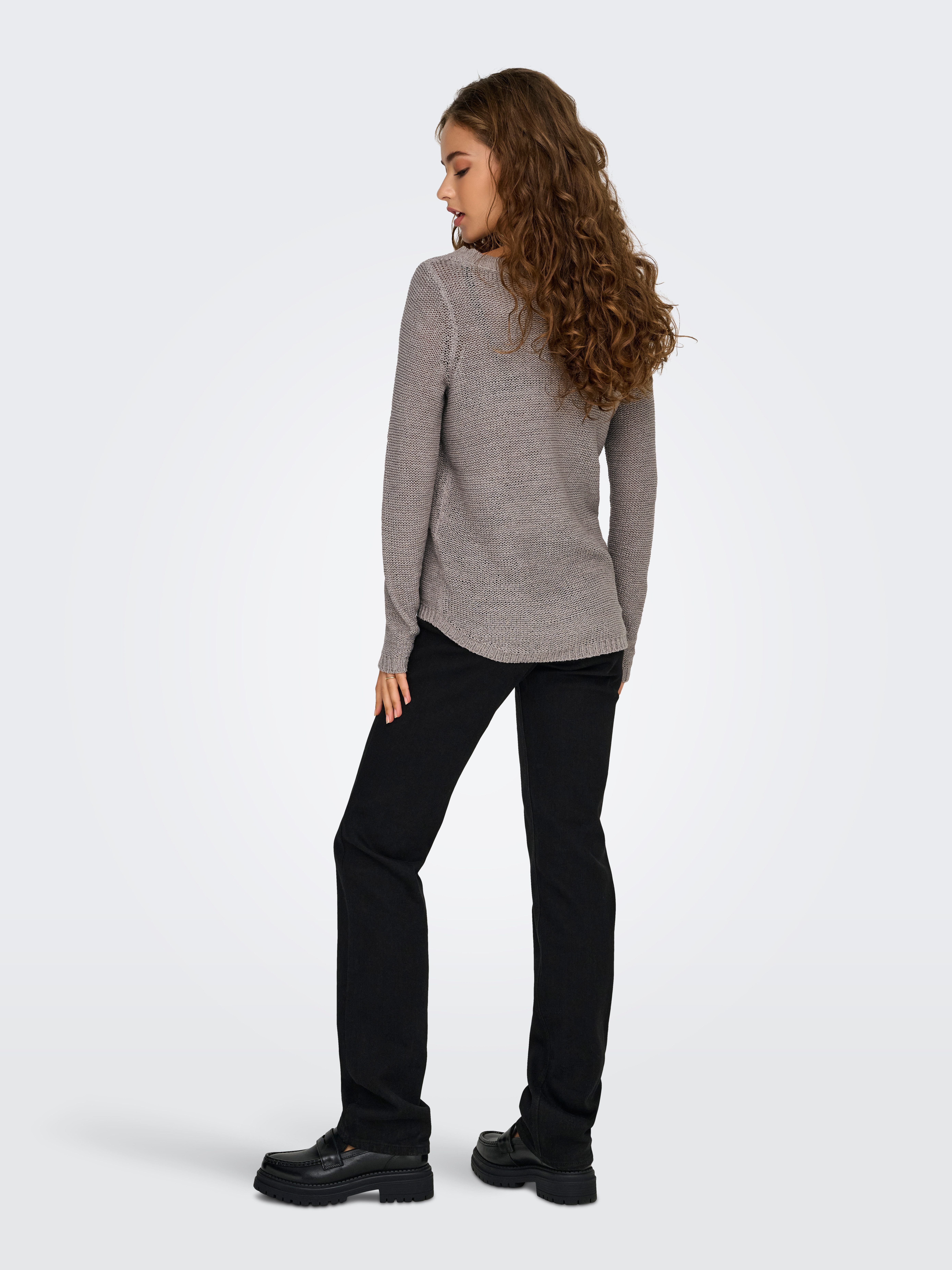 Only Gebreide trui ONLGEENA XO L/S PULLOVER KNT NOOS