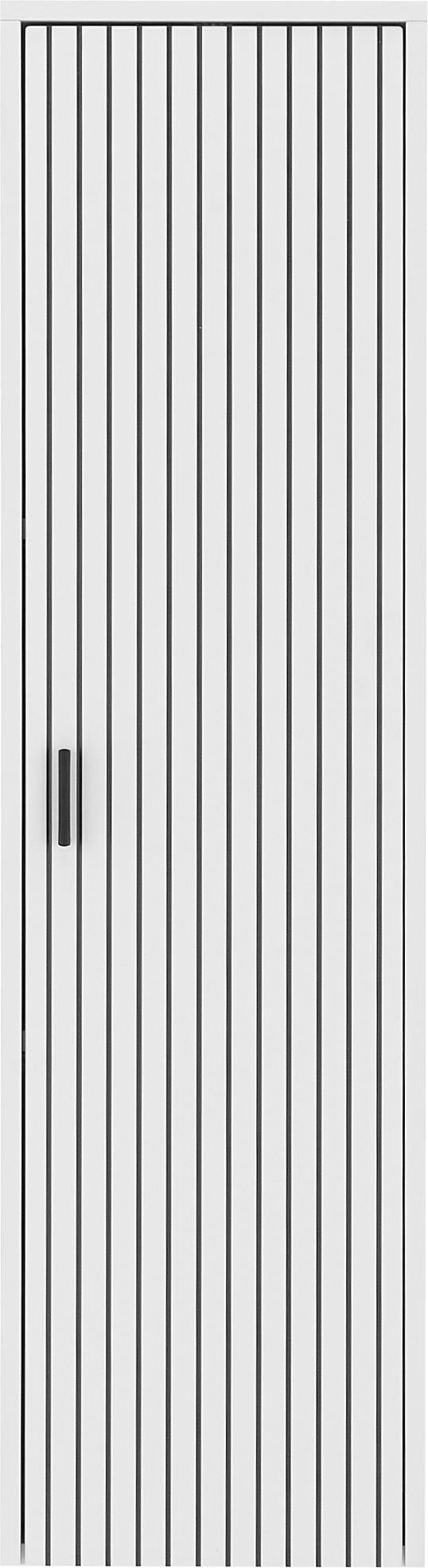 INOSIGN Hangkast Hudson in moderne trendkleur, handgrepen van metaal (zwart), hoogte 120 cm