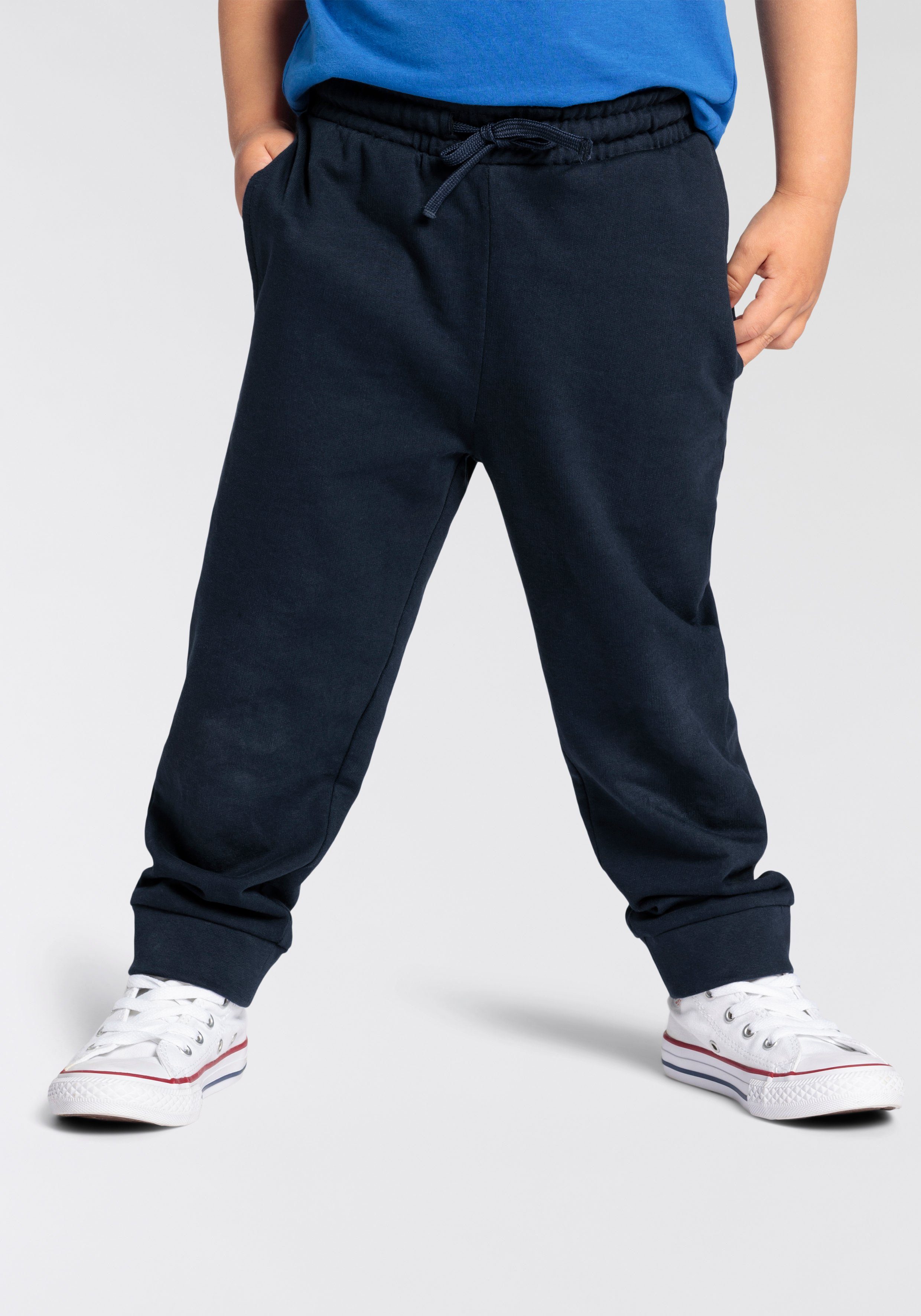 KIDSWORLD Sweatbroek 2-pack joggingbroeken altijd een passende broek erbij (2-delig, Set van 2)