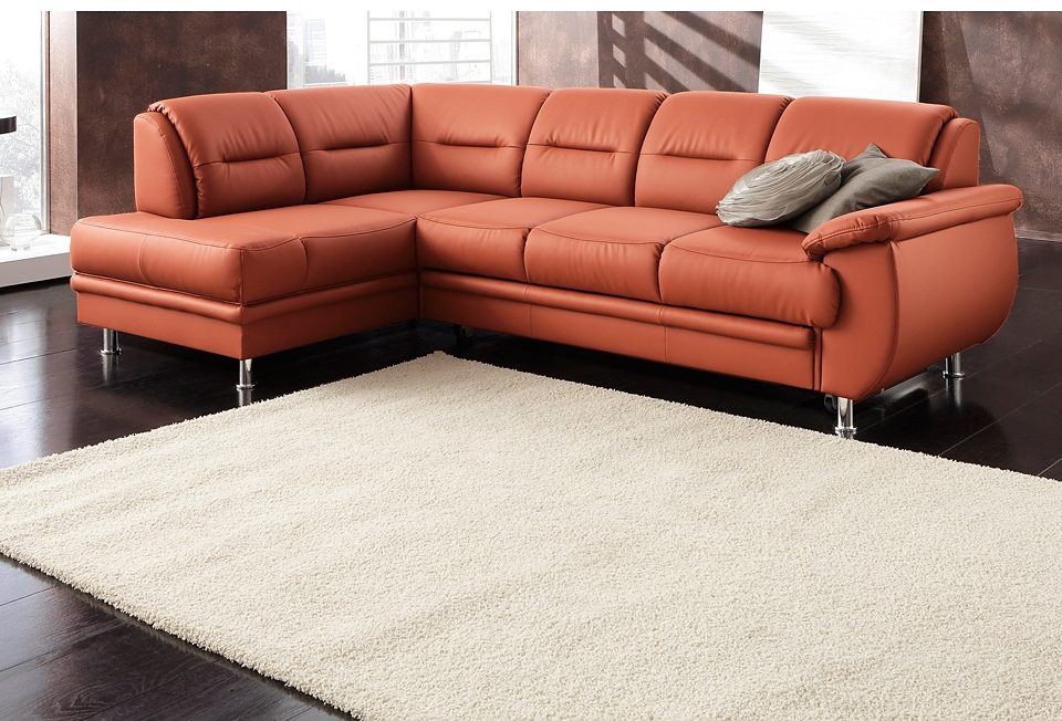 Sit&more Hoekbank Mailand L-vorm optioneel met slaapfunctie