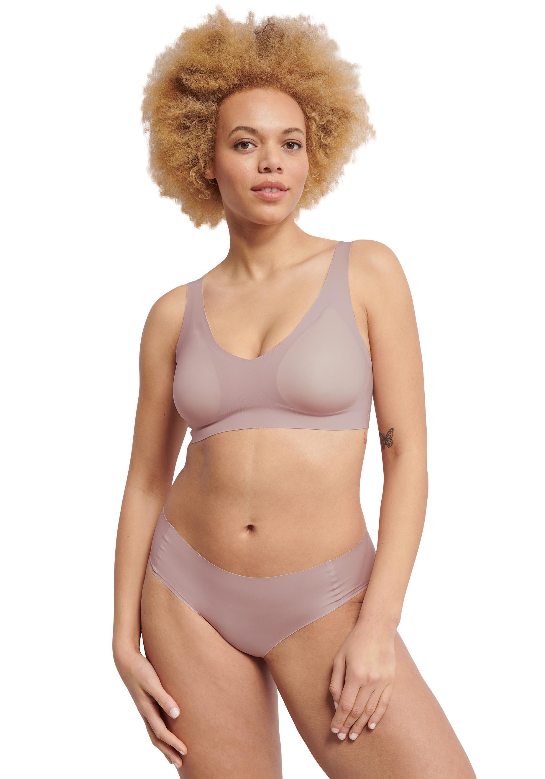 Sloggi Bustier ZERO Feel 2.0 Bralette naadloos en onzichtbaar