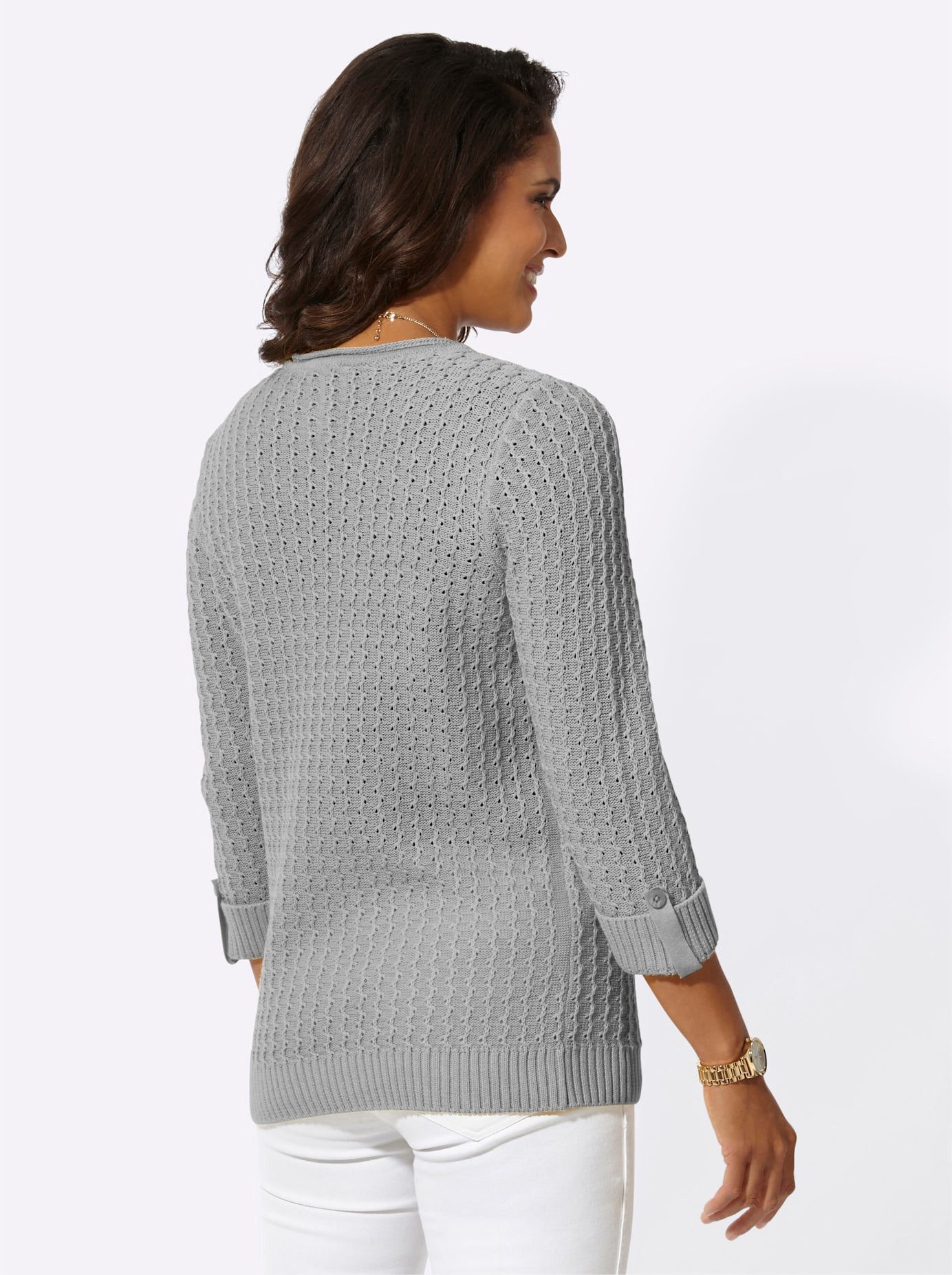 Casual Looks Trui met V-hals Trui