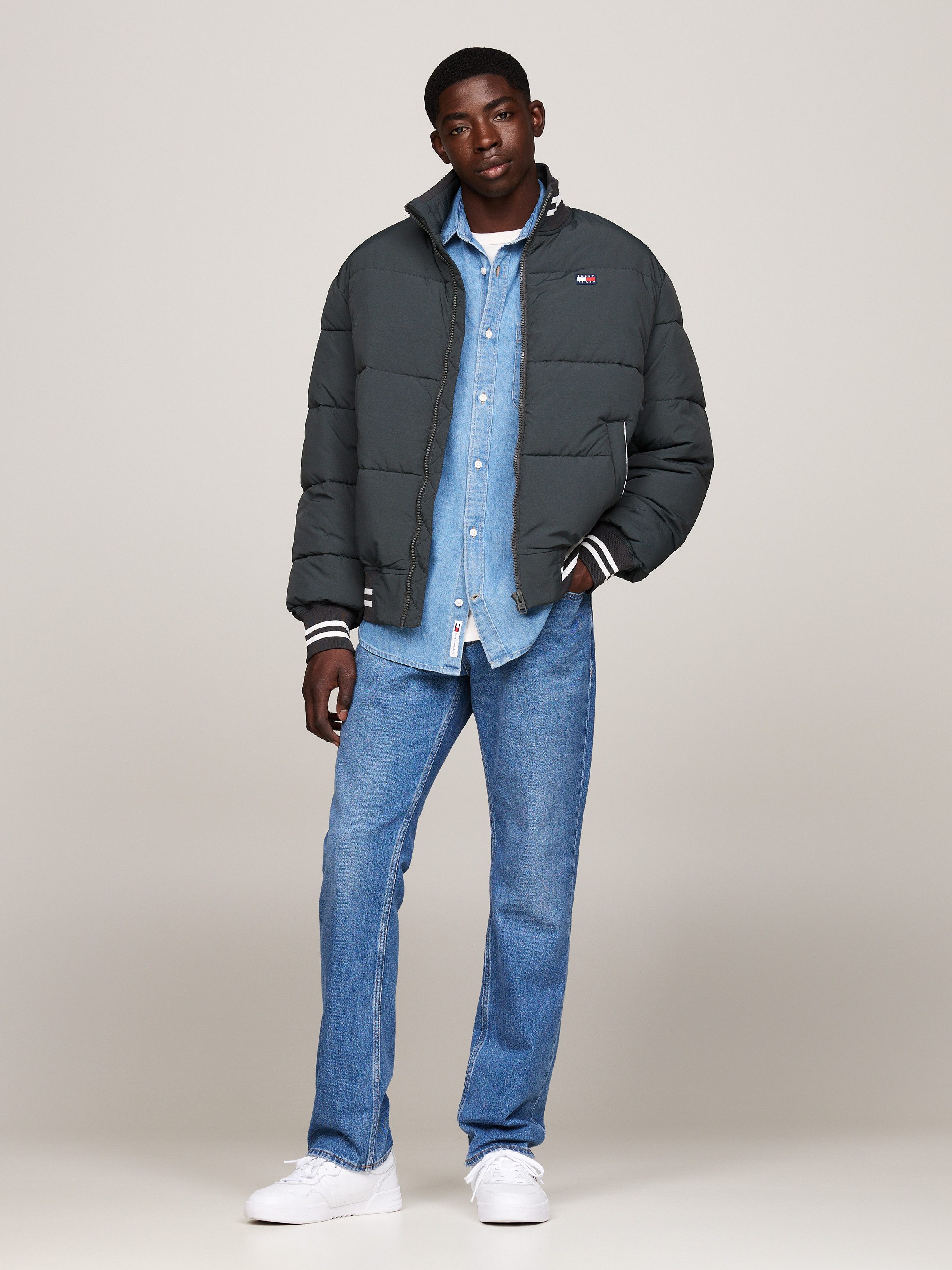 TOMMY JEANS Blouson TJM VARSITY TRANSITIONAL PUFFER