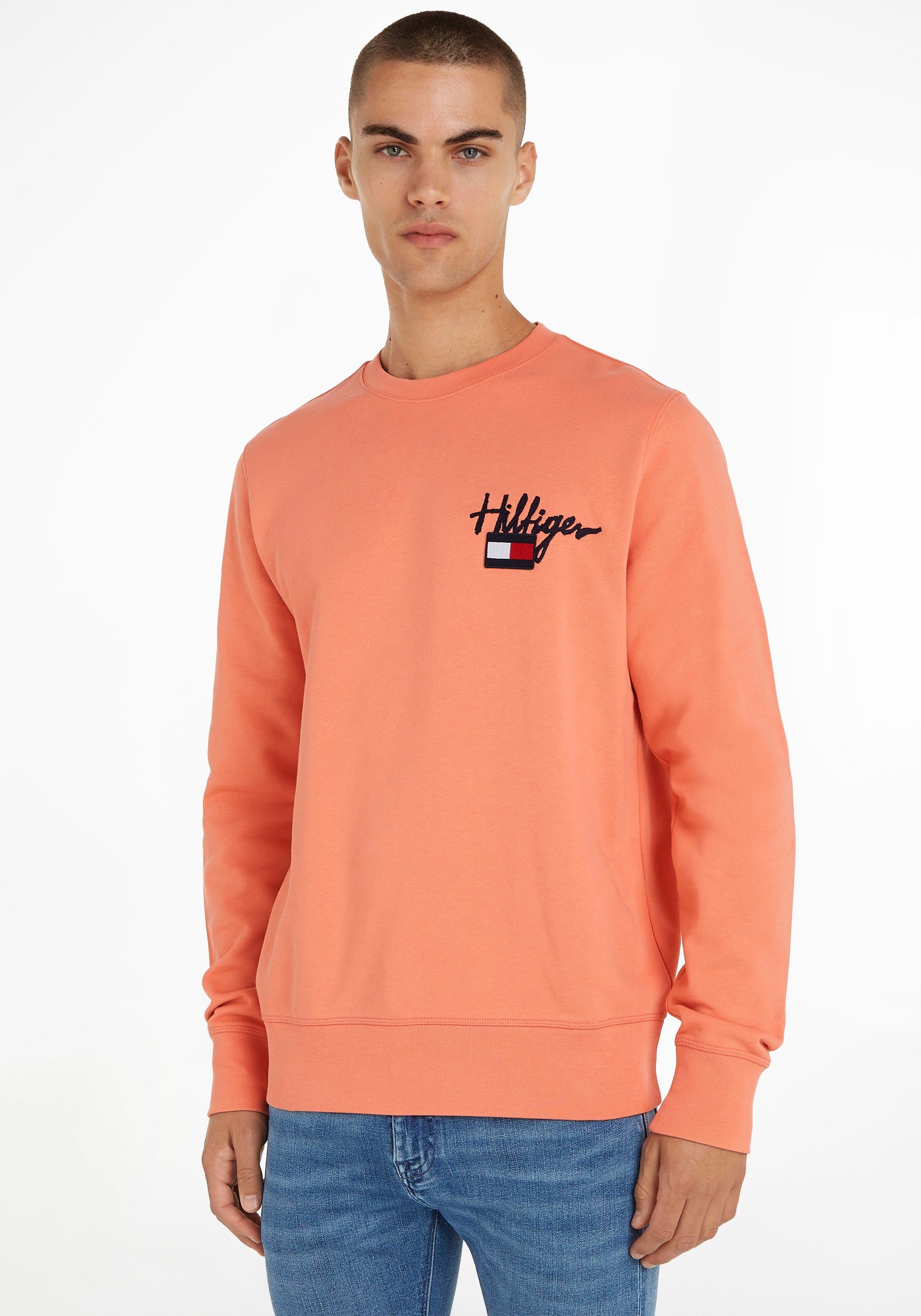 Sweatshirts - Tommy Hilfiger Hilfiger Painted Graphic Crew