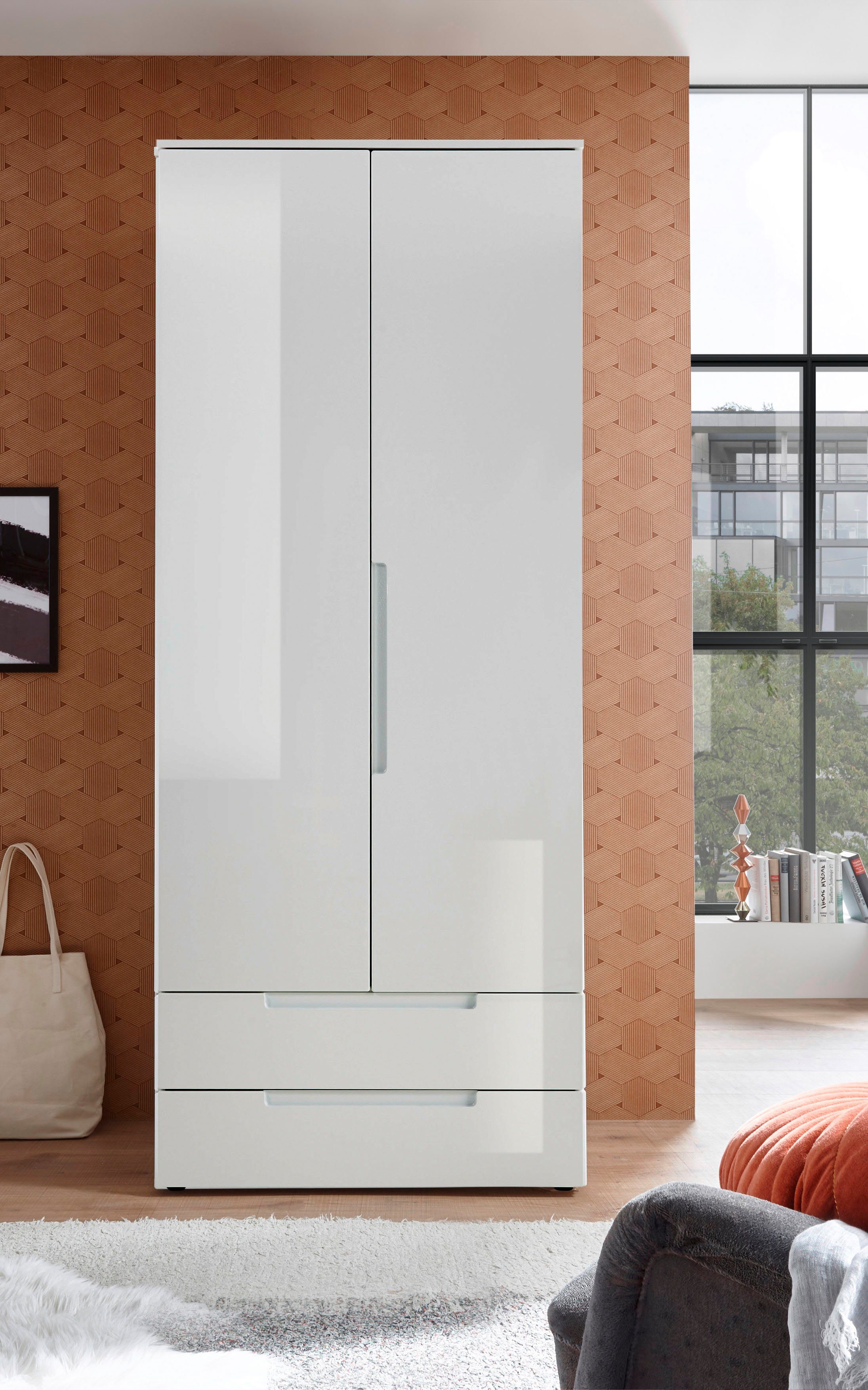 Schlafkontor Draaideurkast Spice met hoogglansfront