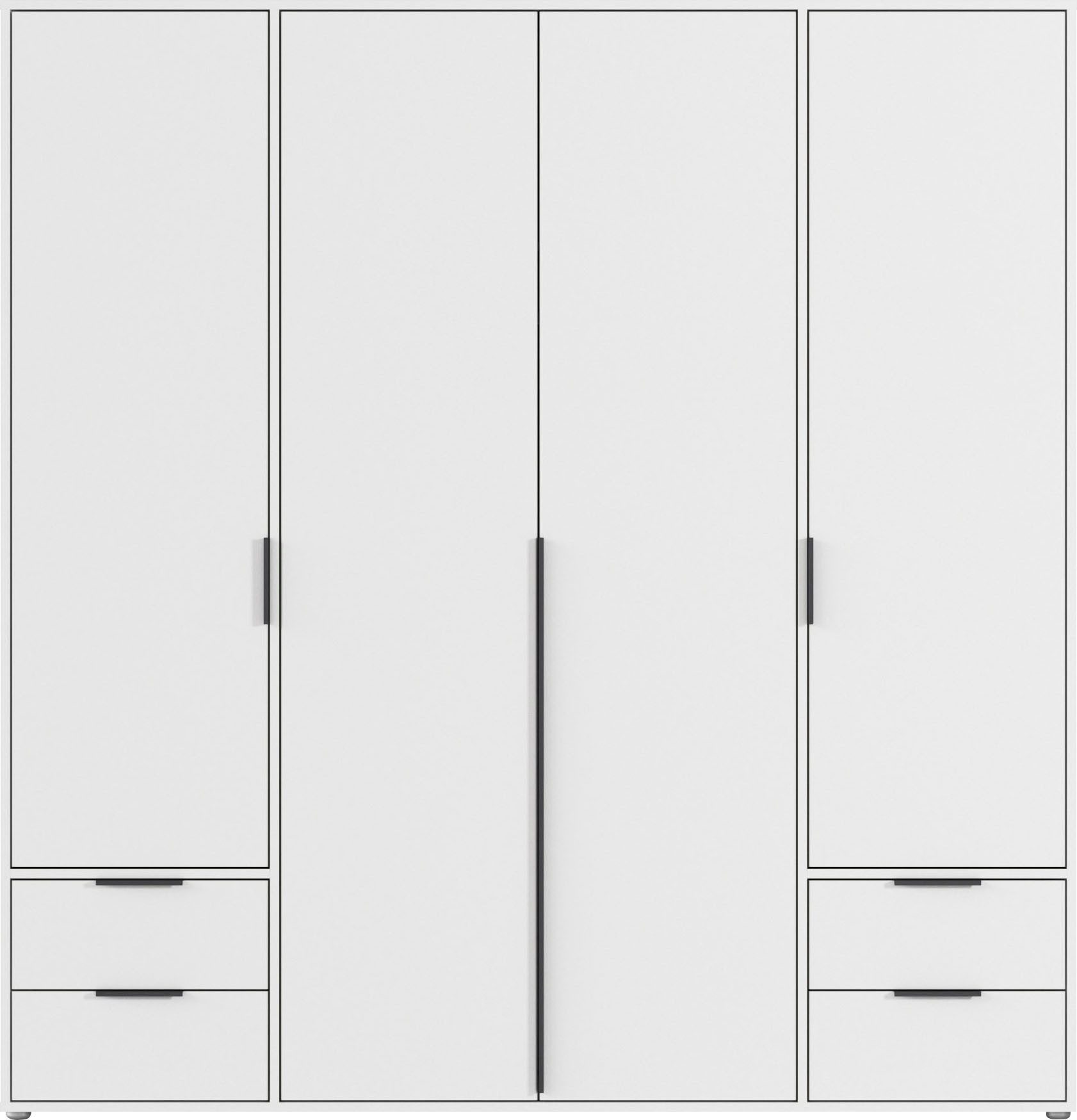 rauch Draaideurkast Kledingkast Kast Garderobe Wasmand NAGATA veel Opbergruimte