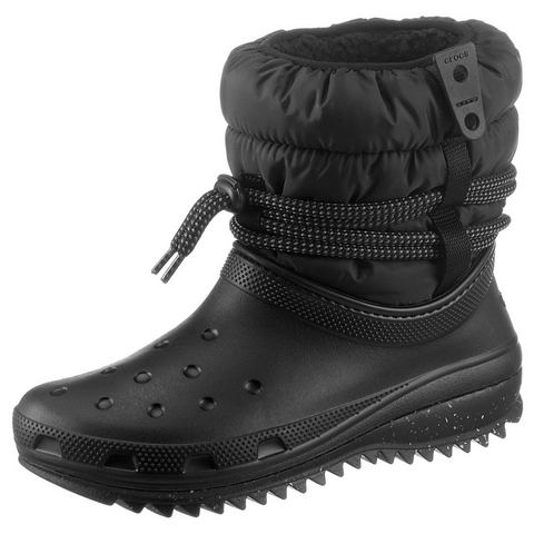 Crocs Winterlaarzen Classic Neo Puff Luxe Boot W met een warme voering
