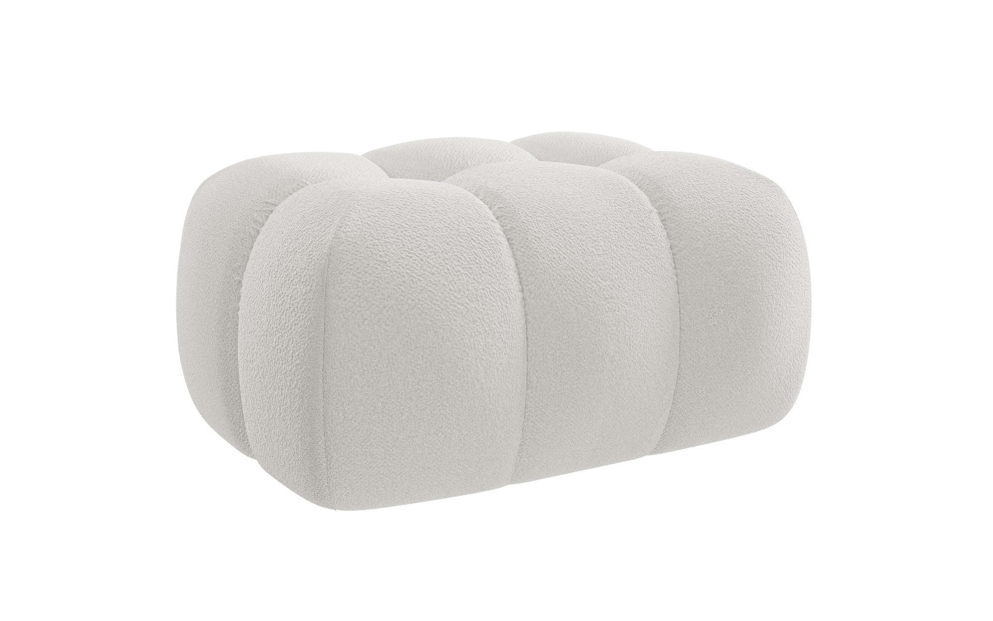 Guido Maria Kretschmer Home&Living XXL-fauteuil AURELIAN loveseat XXL met poef in set, leesstoel, relaxstoel met golfondersteuning, fijne structuur, grove structuur, velours