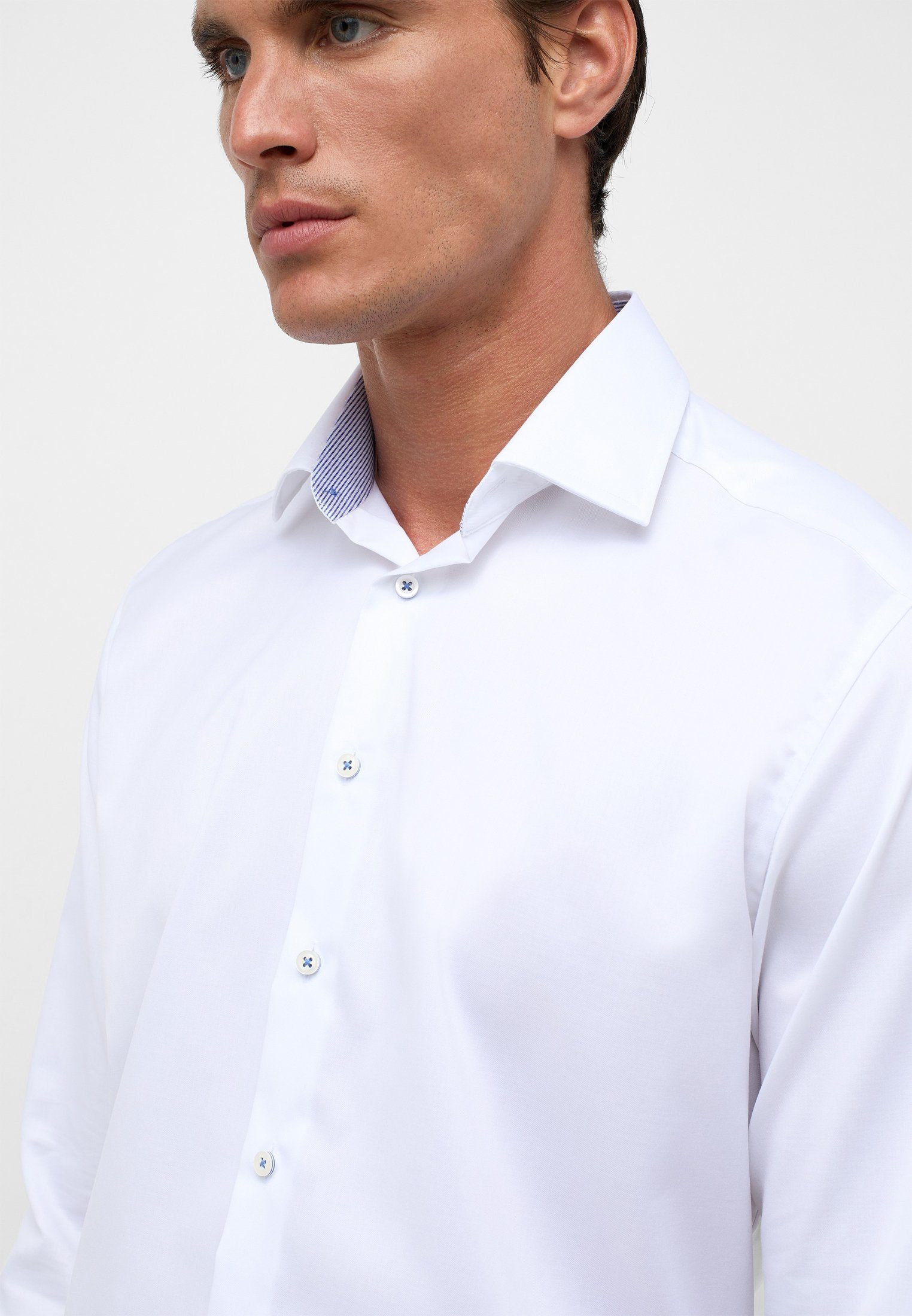 Eterna Overhemd met lange mouwen Comfort fit