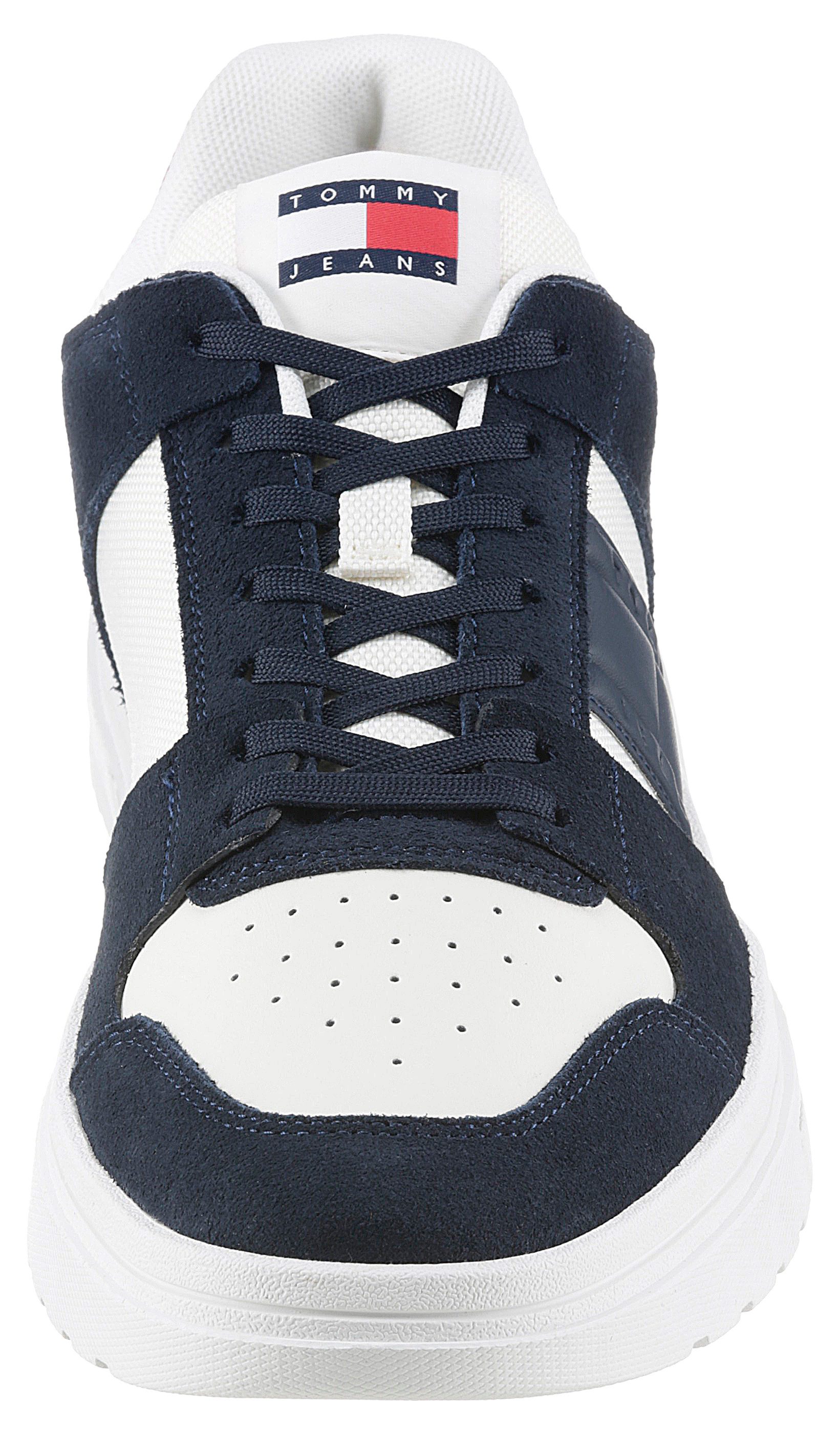 TOMMY JEANS Sneakers THE BROOKLYN MIX MAT. vrijetijdsschoen, lage schoen, veterschoen met zijlogo