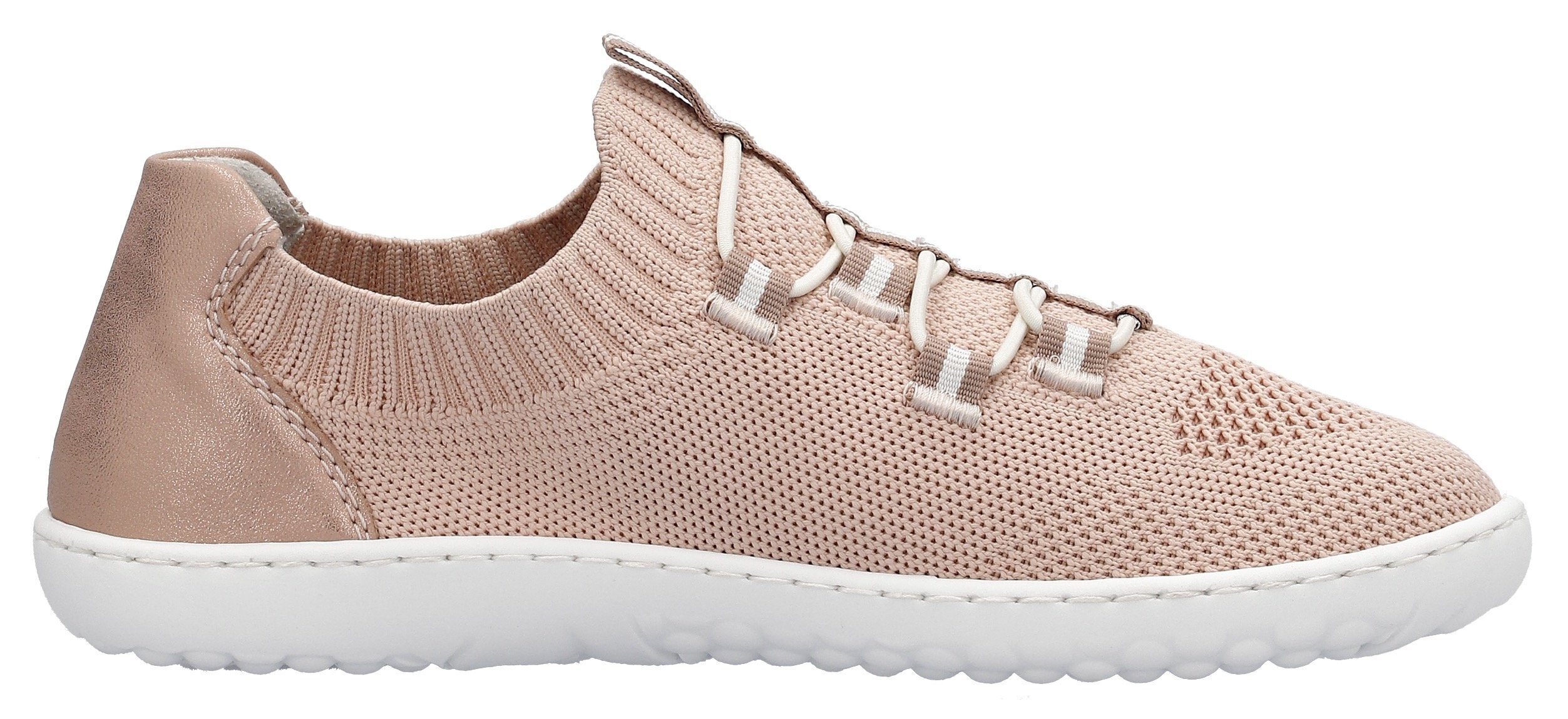 Rieker Slip-on sneakers Barefootschoenen , slipper, vrijetijdsschoen, lage schoen met elastische brei-schaft