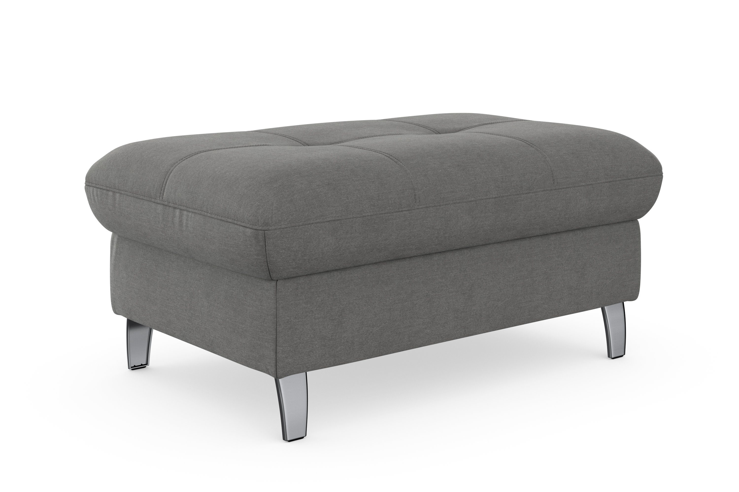 sit&more Hocker met bergruimte Maggiore met bergruimte en moderne metalen poten