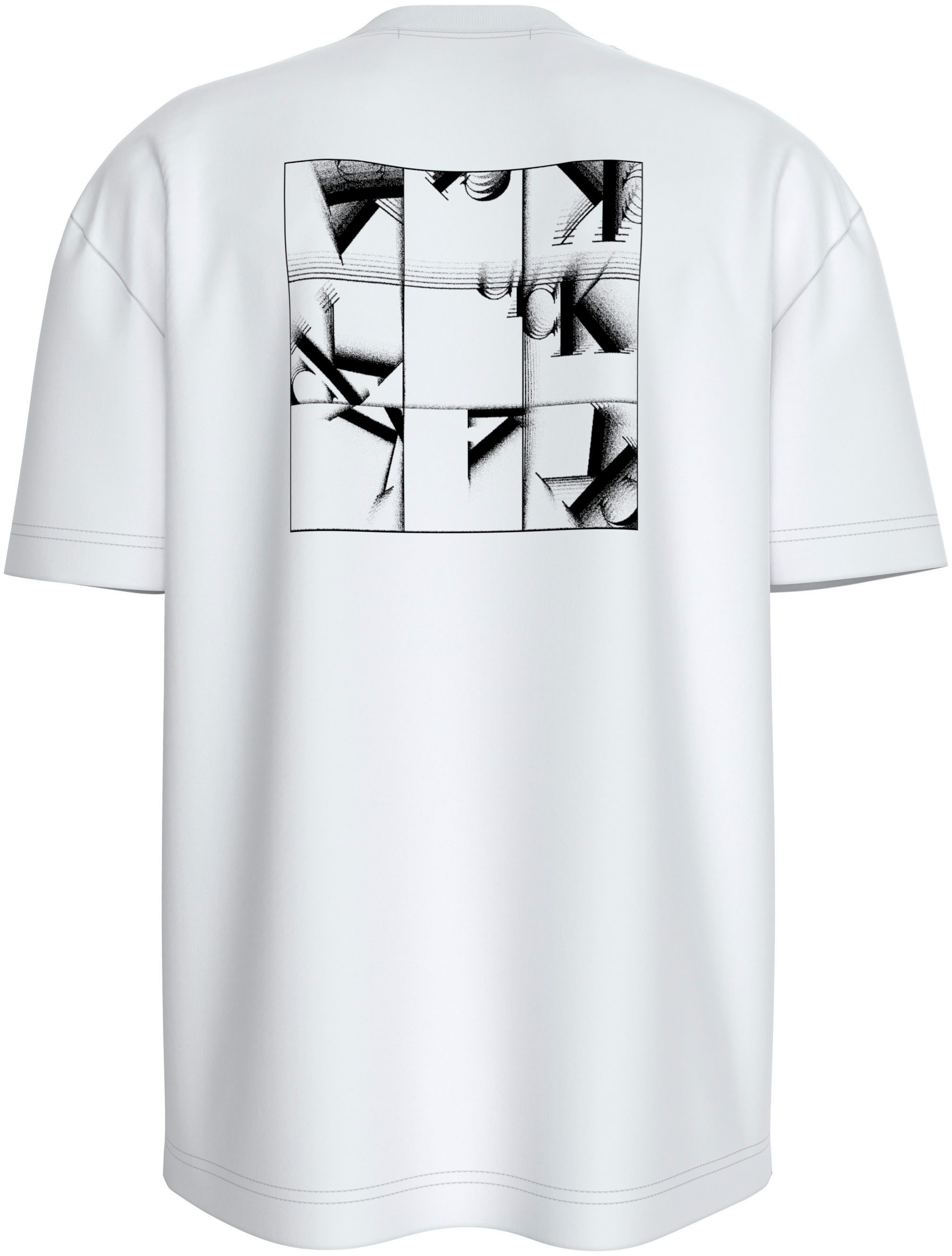 Calvin Klein T-shirt GRID MONOGRAM TEE